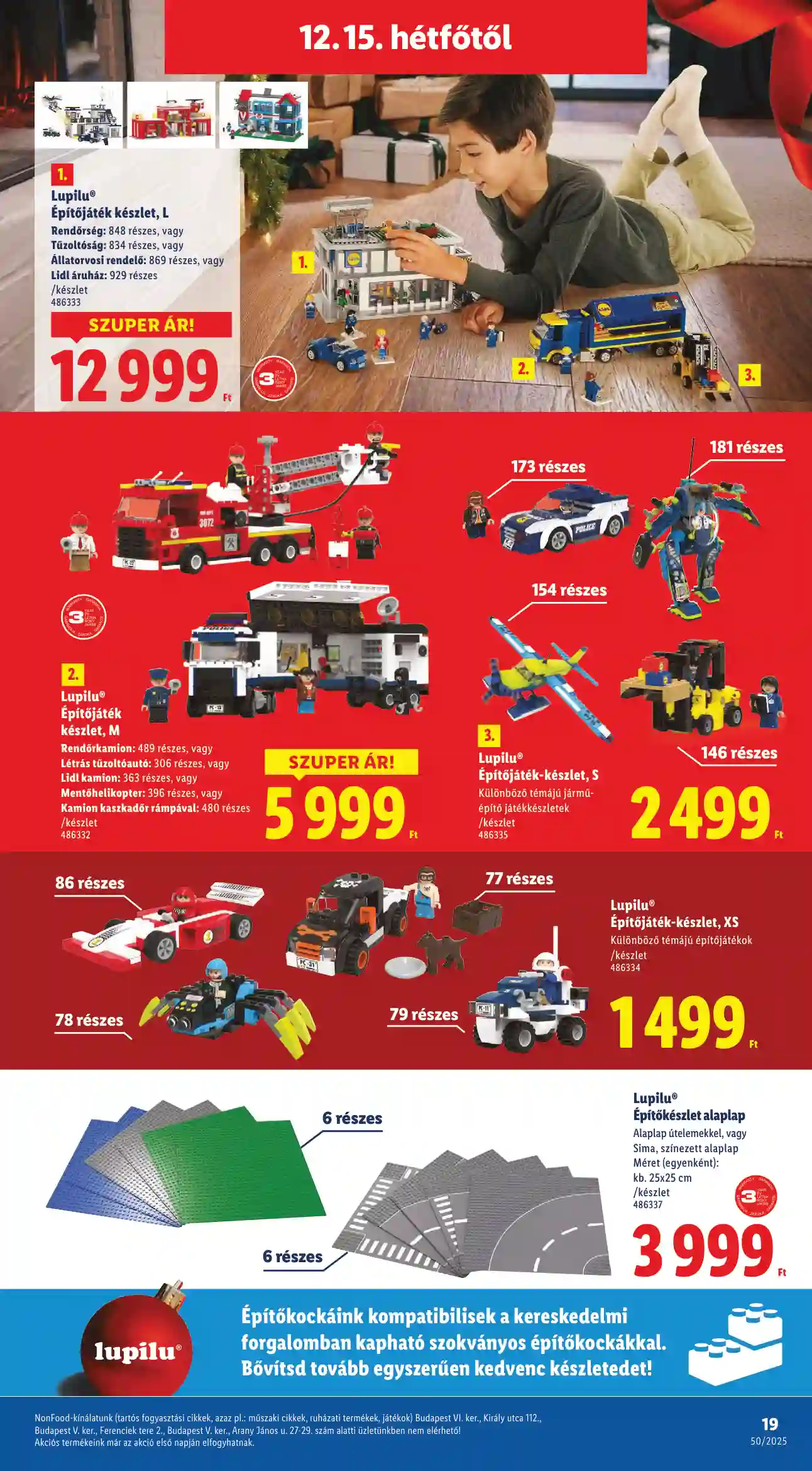 Lidl akciós újság 50. hét (Érvényes 12.11-től) (11 oldal)