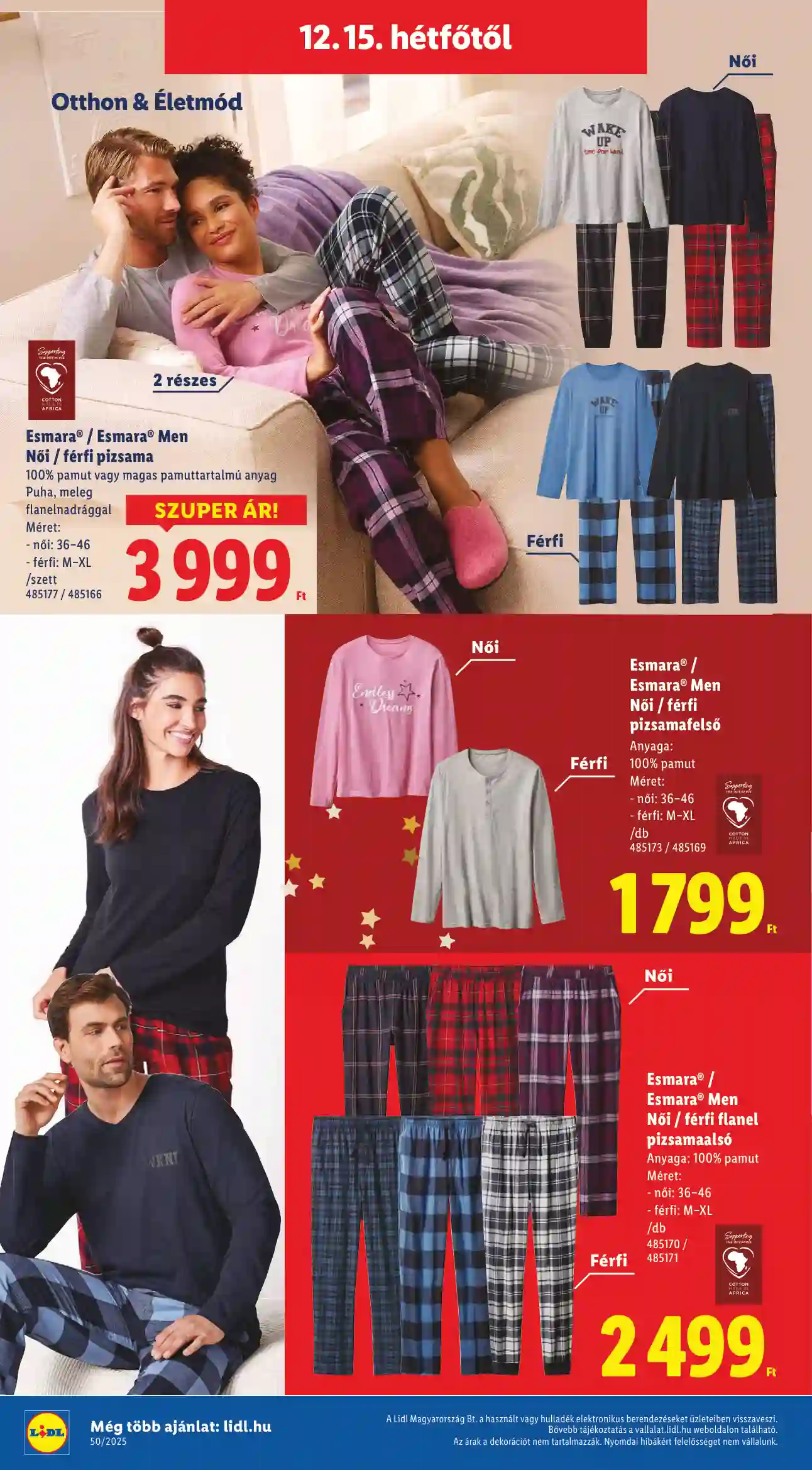 Lidl akciós újság 50. hét (Érvényes 12.11-től) (6 oldal)