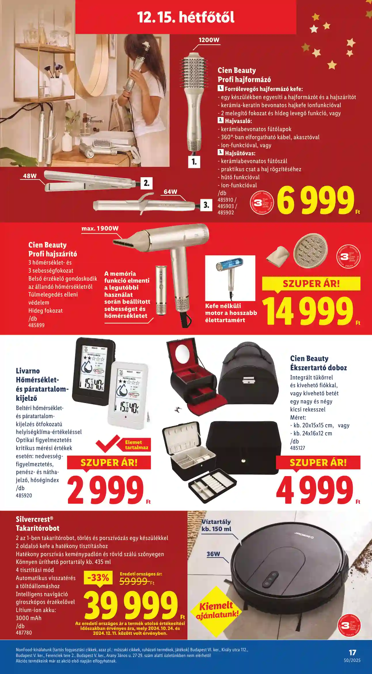Lidl akciós újság 50. hét (Érvényes 12.11-től) (9 oldal)