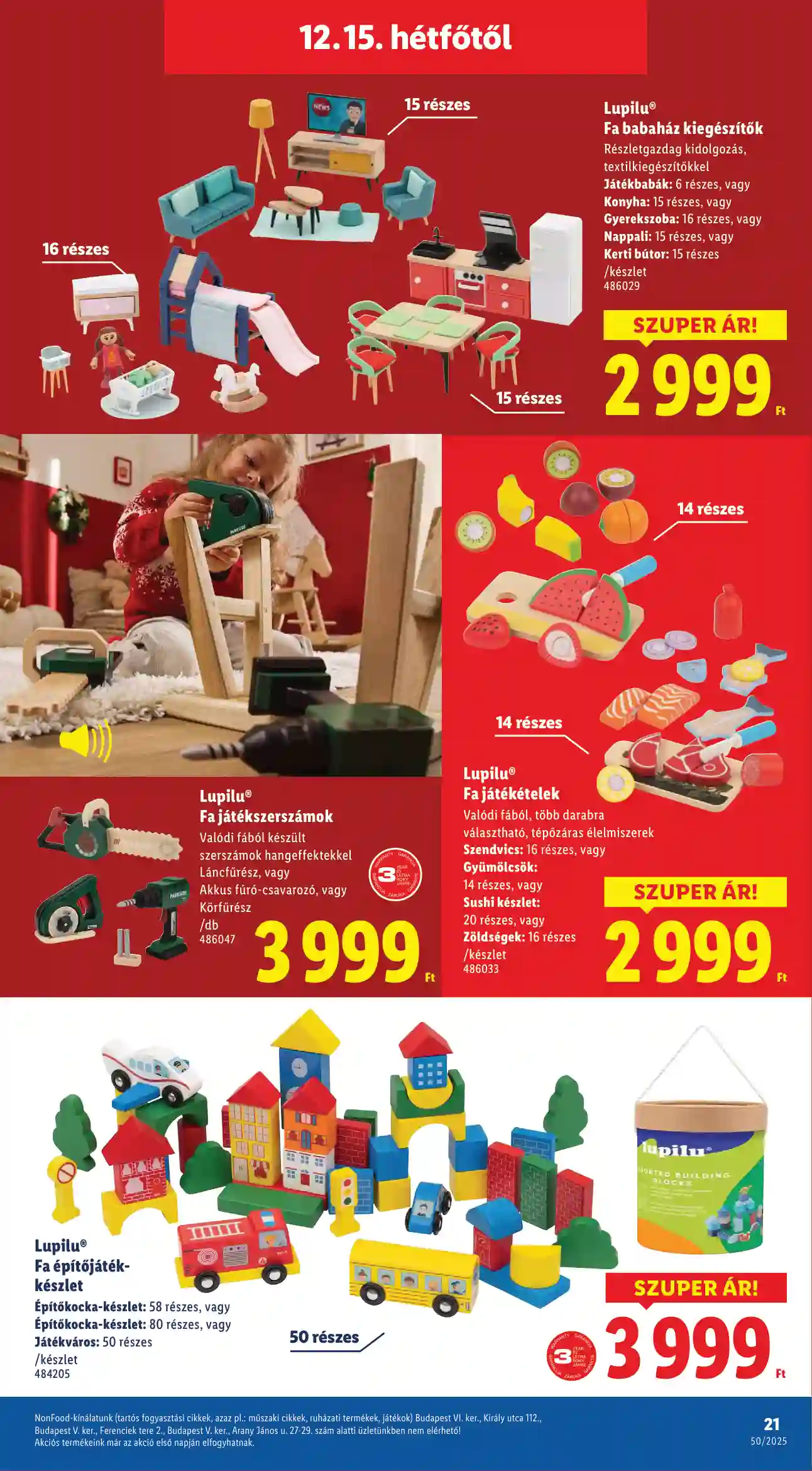 Lidl akciós újság 50. hét (Érvényes 12.11-től) (14 oldal)