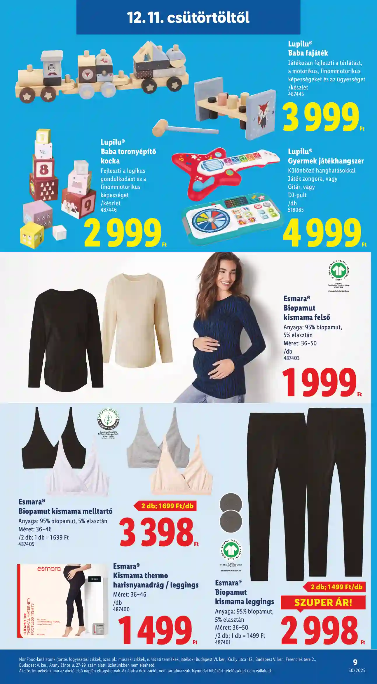 Lidl akciós újság 50. hét (Érvényes 12.11-től) (21 oldal)
