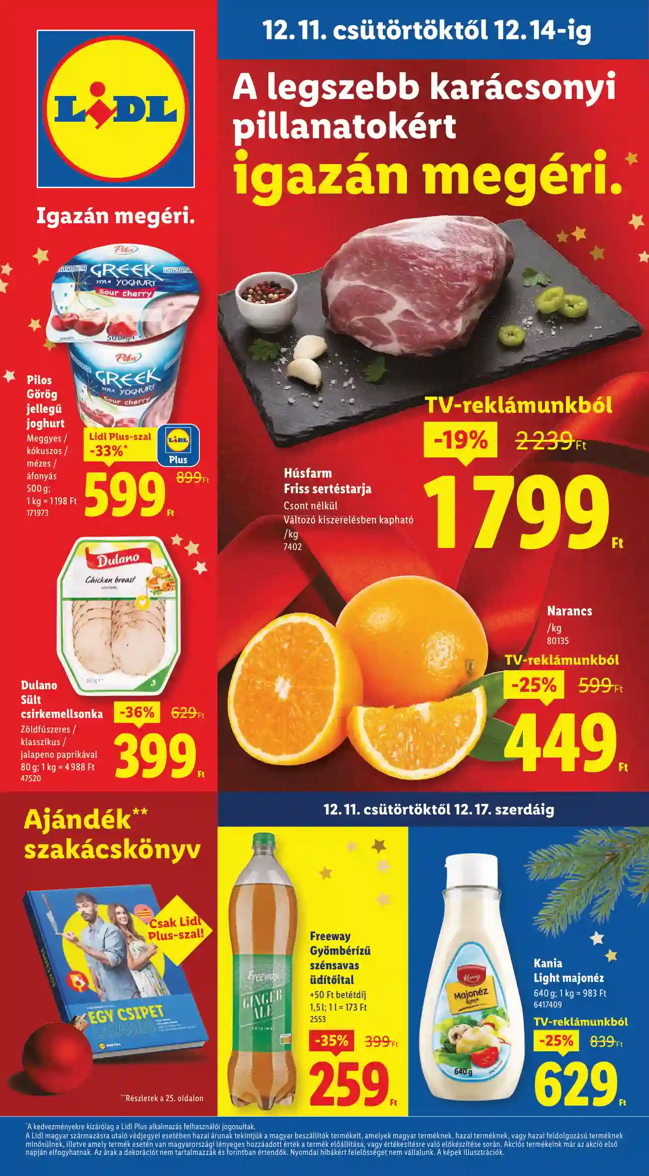 LIDL Érvényes 12.11-től 50.hét