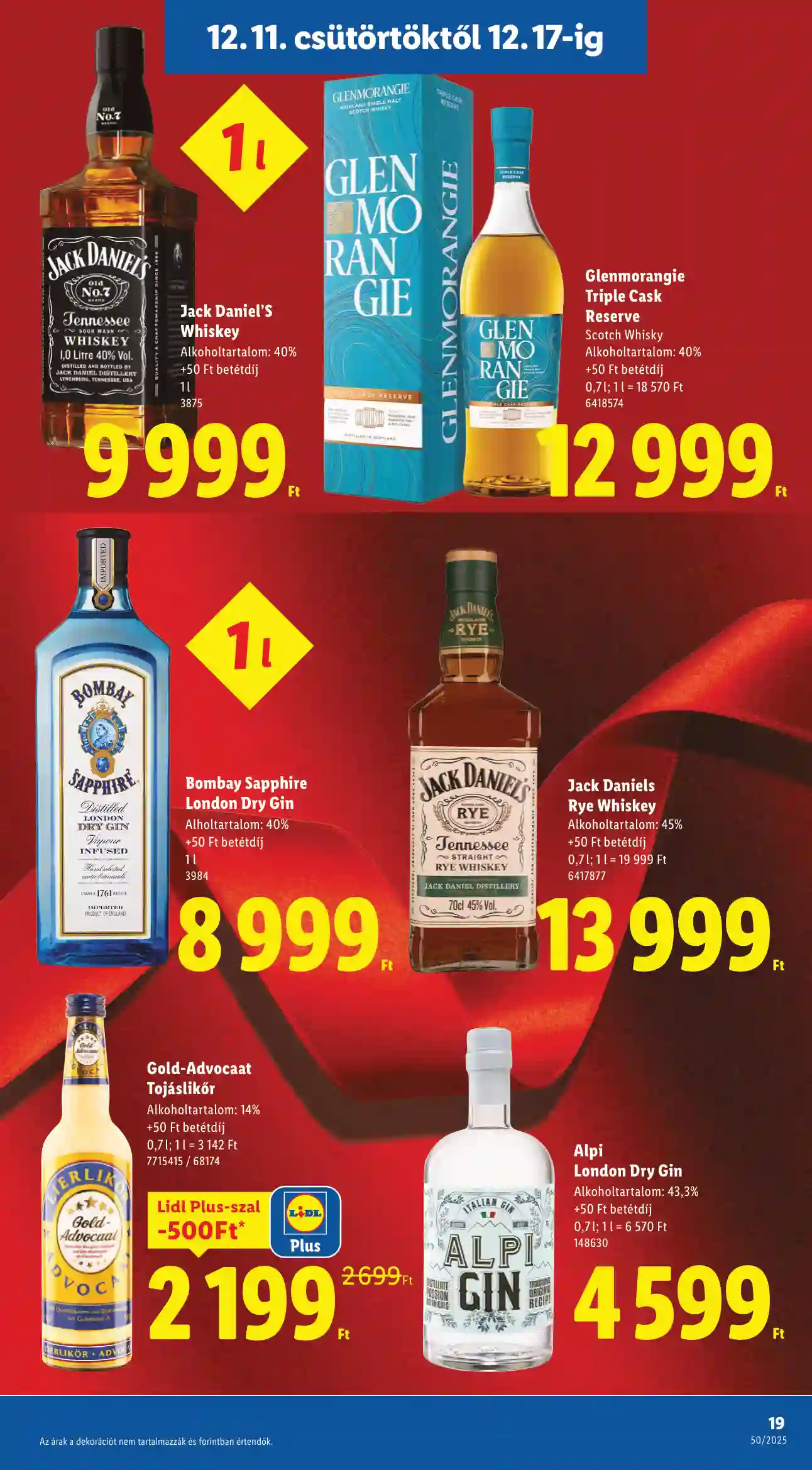 Lidl akciós újság 50. hét (Érvényes 12.11-től) (11 oldal)