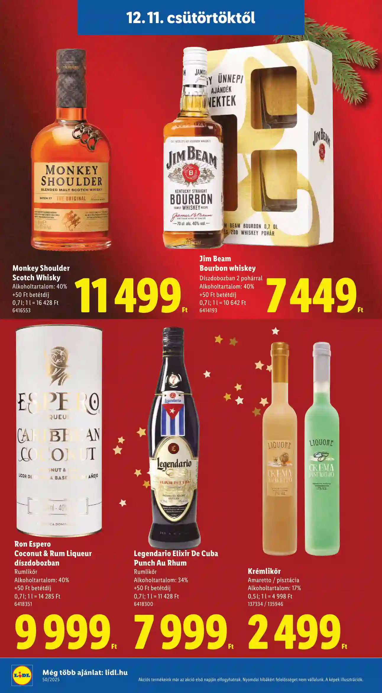 Lidl akciós újság 50. hét (Érvényes 12.11-től) (12 oldal)