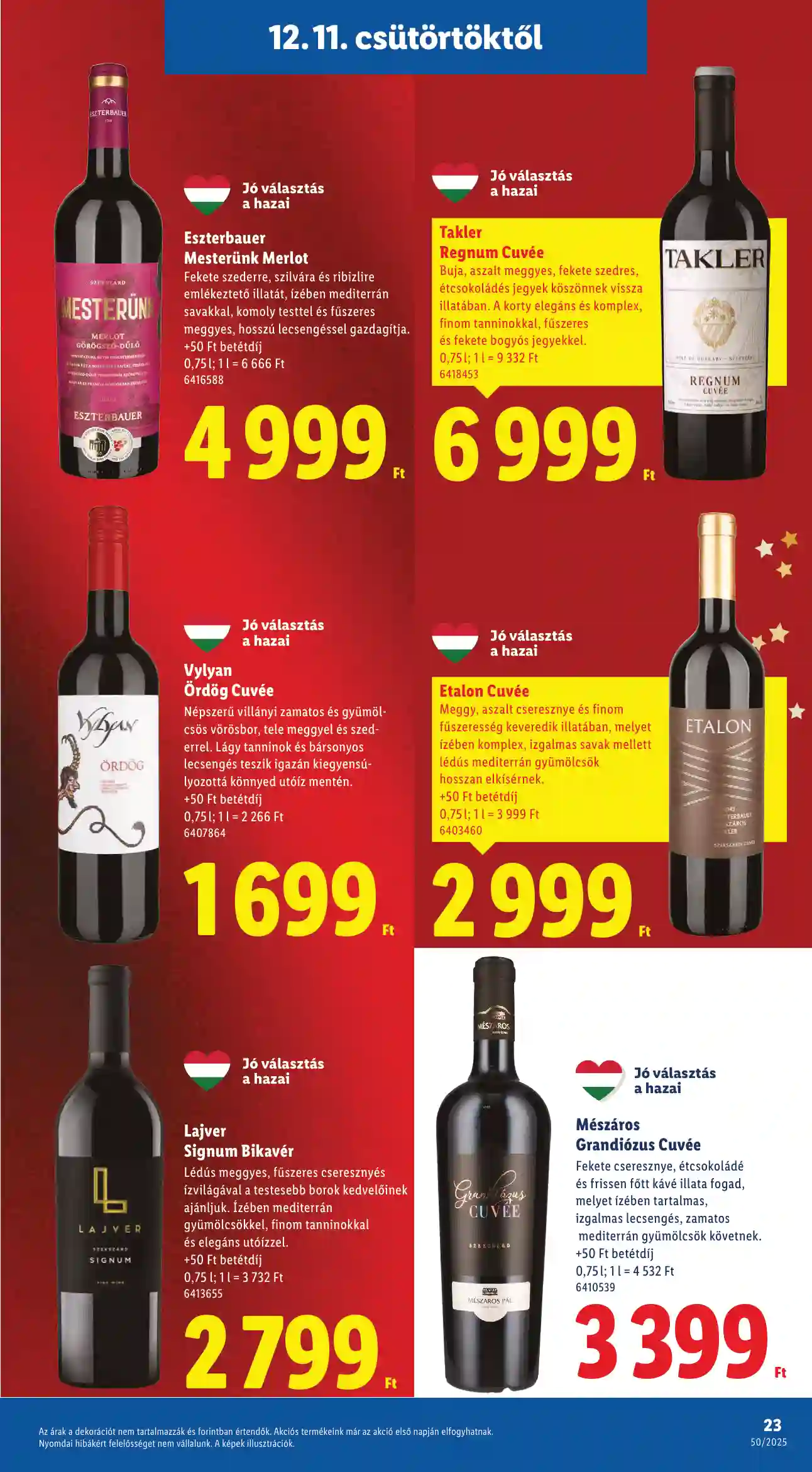 Lidl akciós újság 50. hét (Érvényes 12.11-től) (16 oldal)