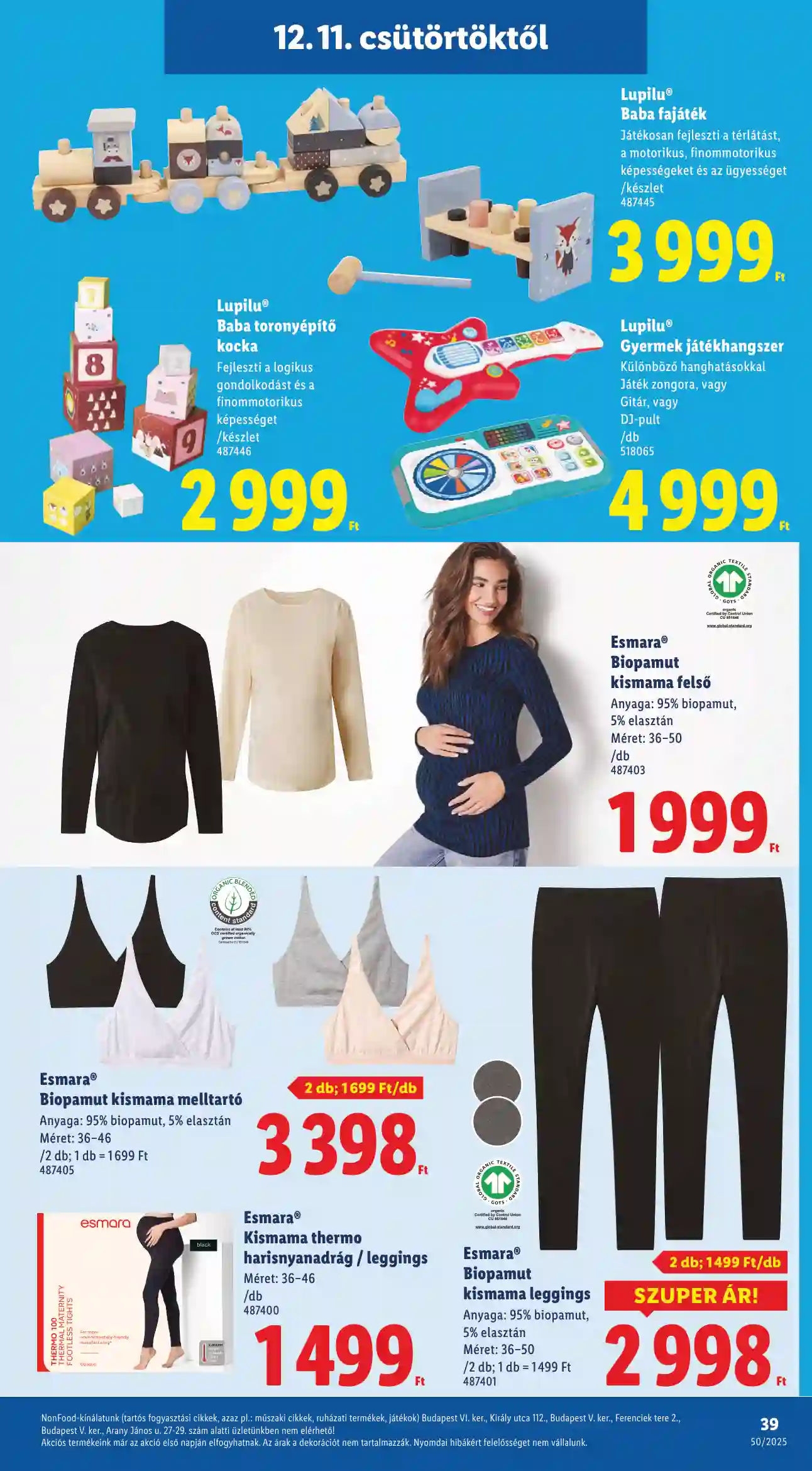 Lidl akciós újság 50. hét (Érvényes 12.11-től) (33 oldal)