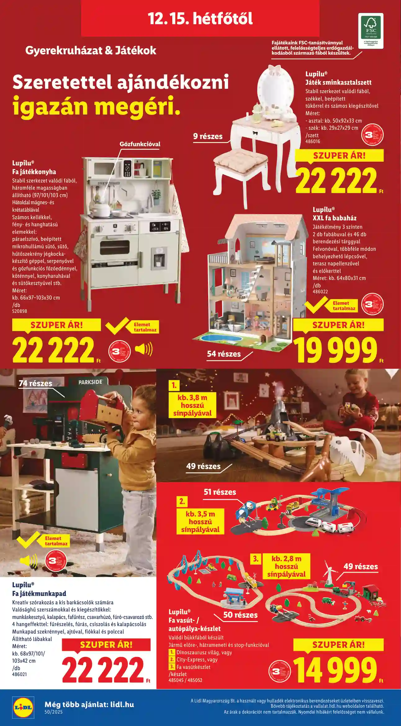 Lidl akciós újság 50. hét (Érvényes 12.11-től) (48 oldal)