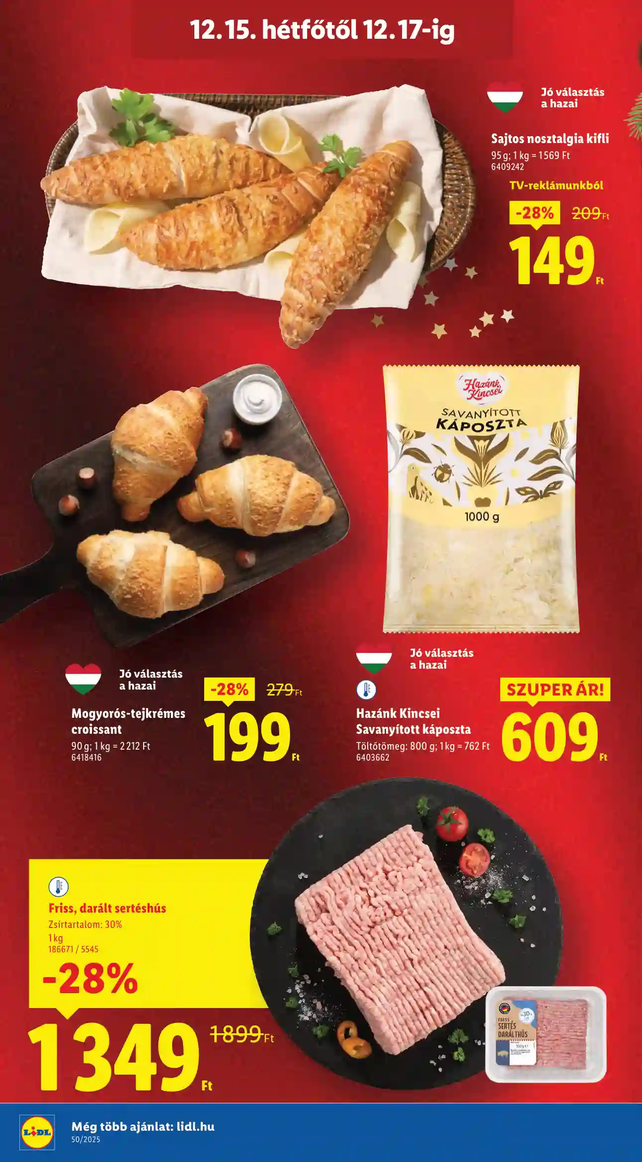 Lidl akciós újság 50. hét (Érvényes 12.11-től) (54 oldal)
