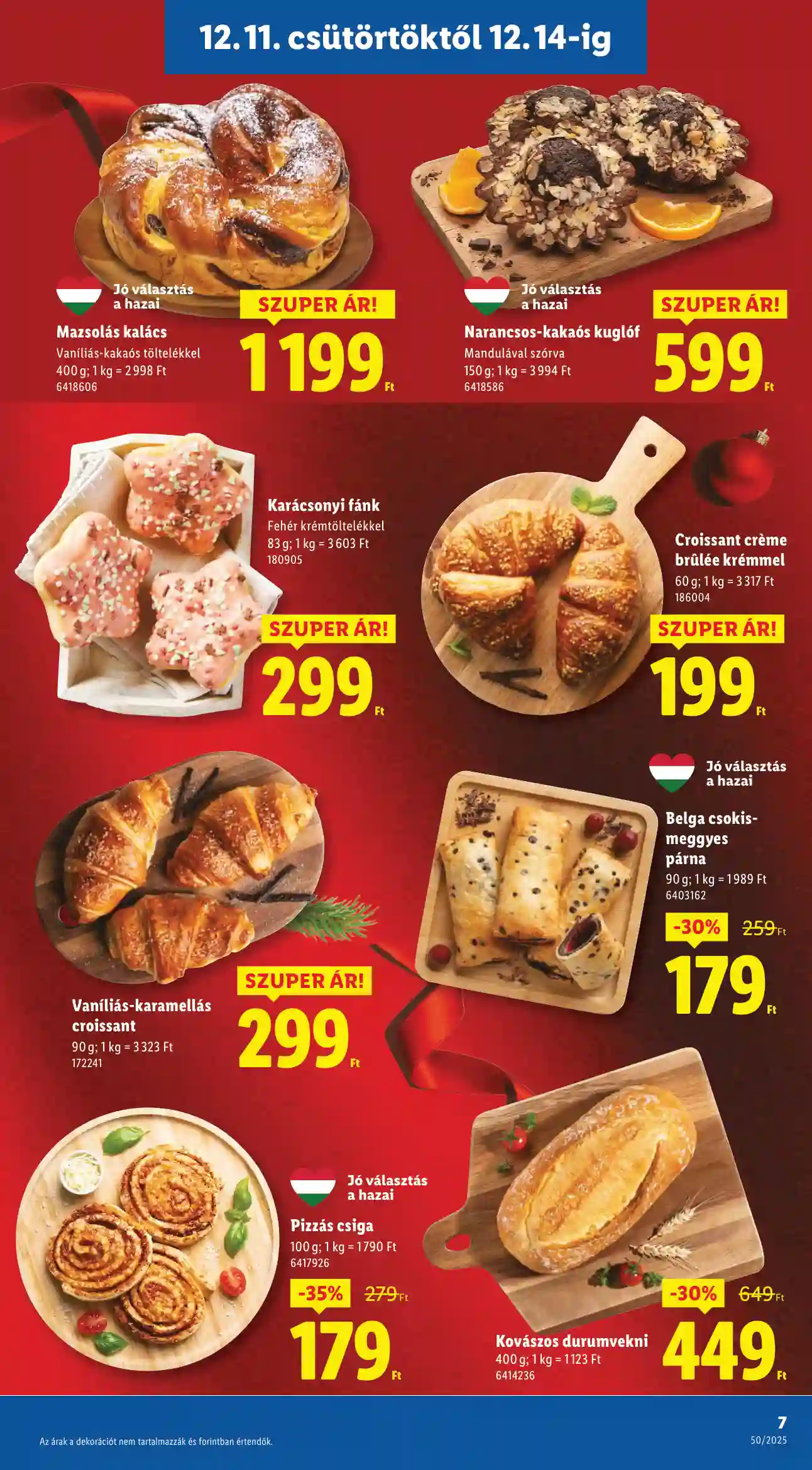 Lidl akciós újság 50. hét (Érvényes 12.11-től) (57 oldal)