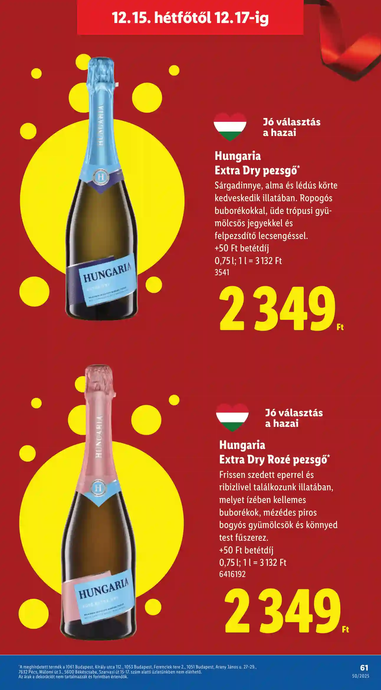 Lidl akciós újság 50. hét (Érvényes 12.11-től) (58 oldal)