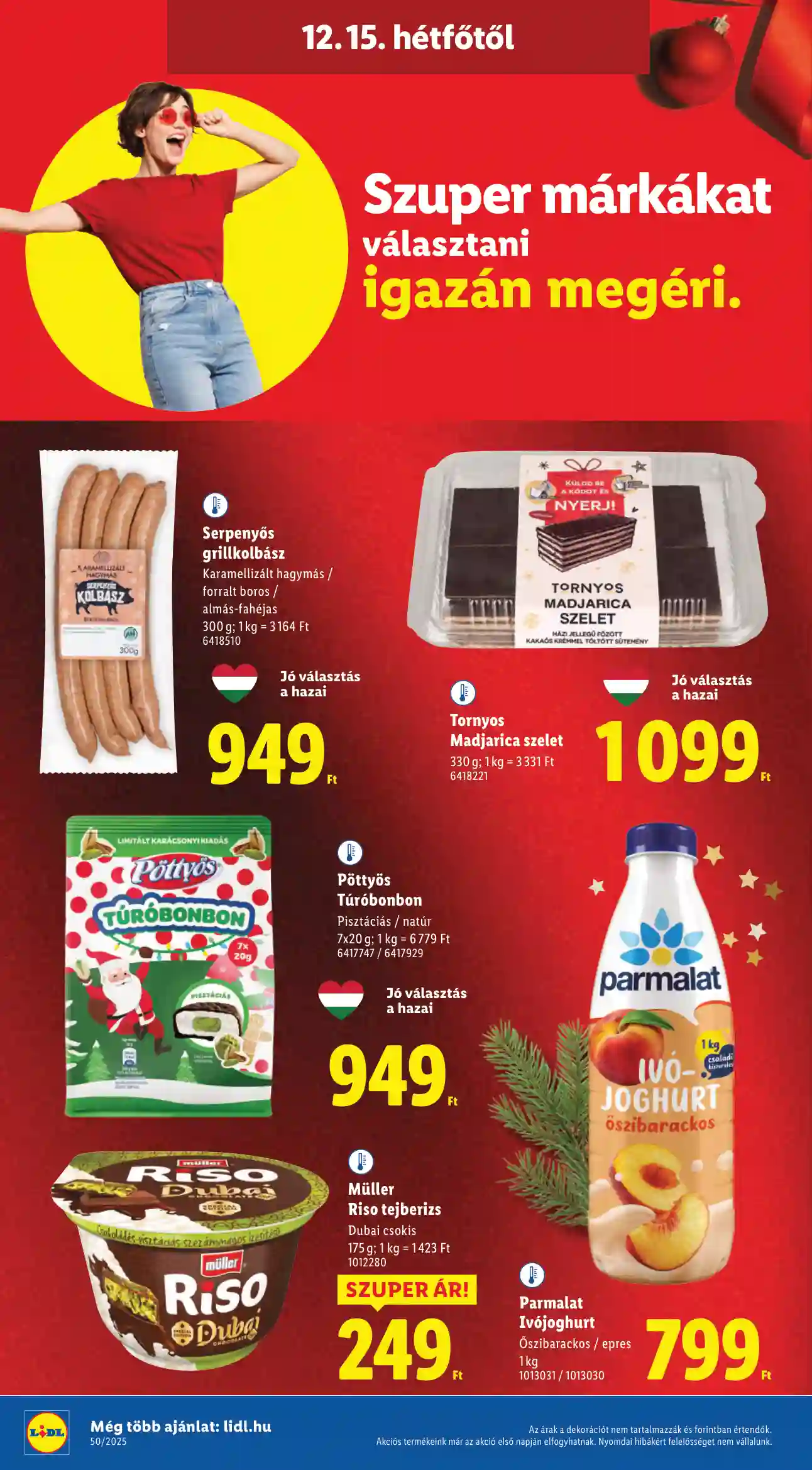 Lidl akciós újság 50. hét (Érvényes 12.11-től) (59 oldal)