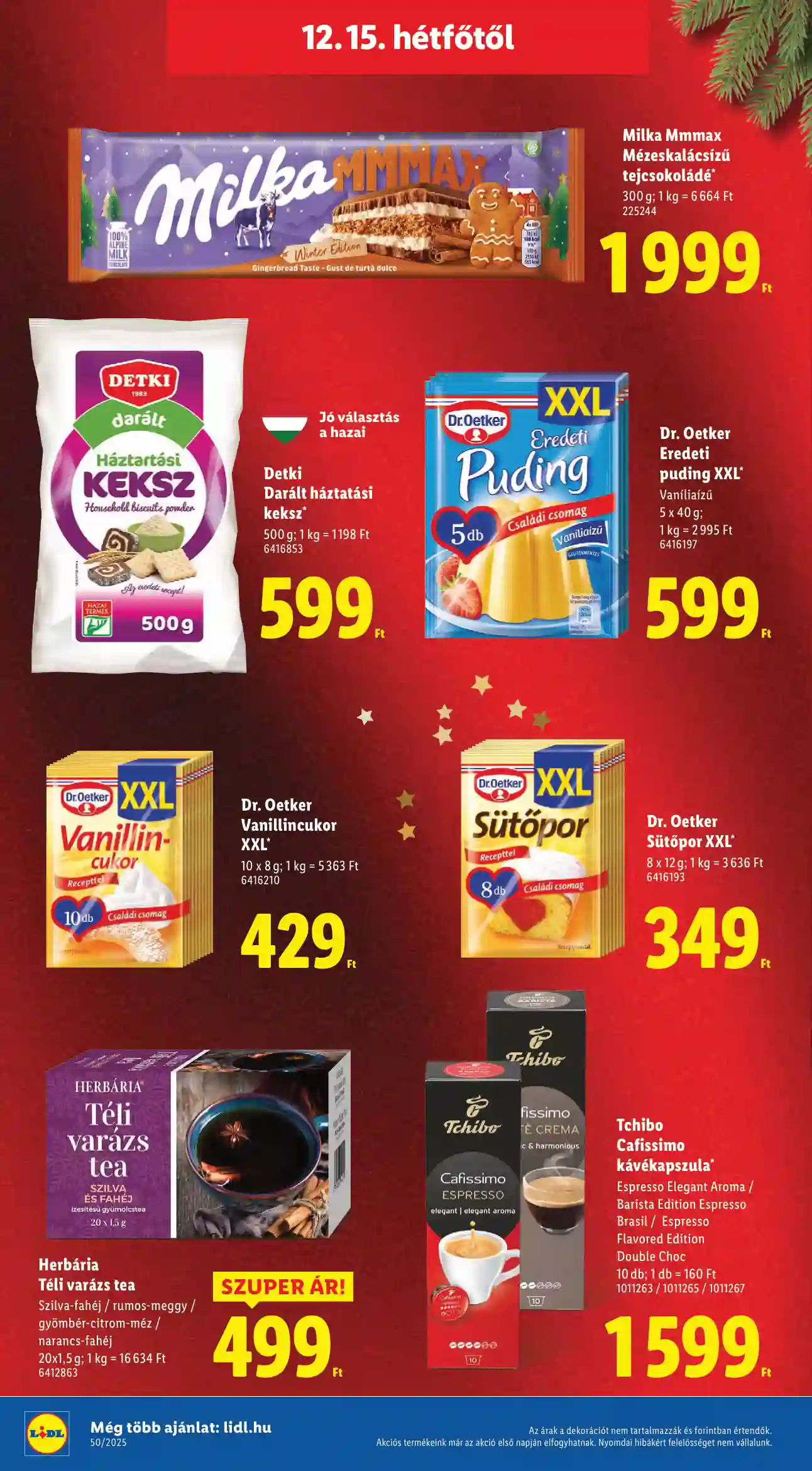 Lidl akciós újság 50. hét (Érvényes 12.11-től) (61 oldal)