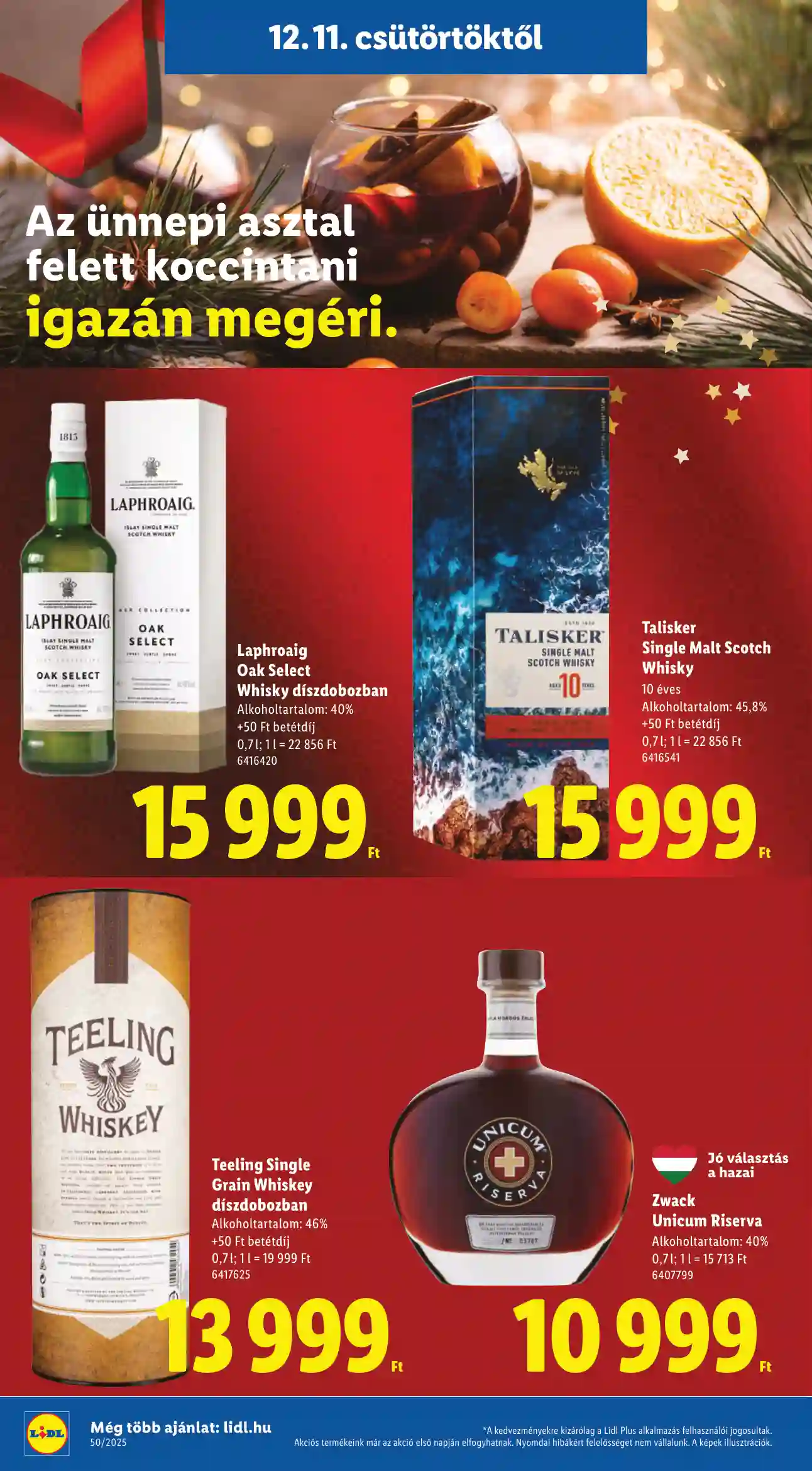 Lidl akciós újság 50. hét (Érvényes 12.11-től) (10 oldal)