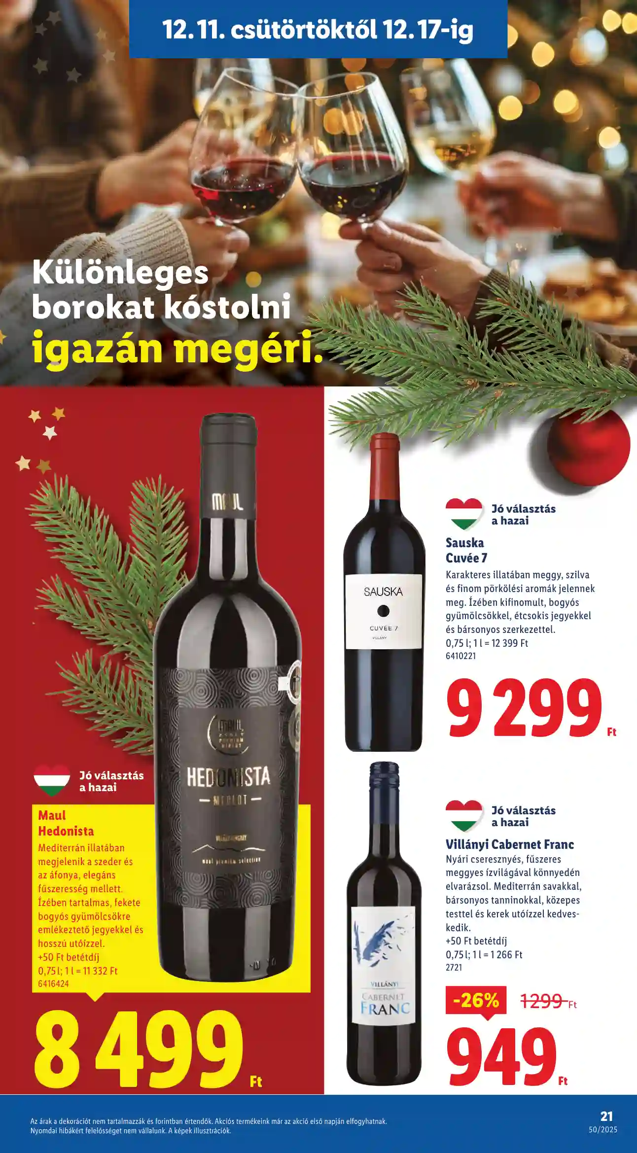 Lidl akciós újság 50. hét (Érvényes 12.11-től) (14 oldal)