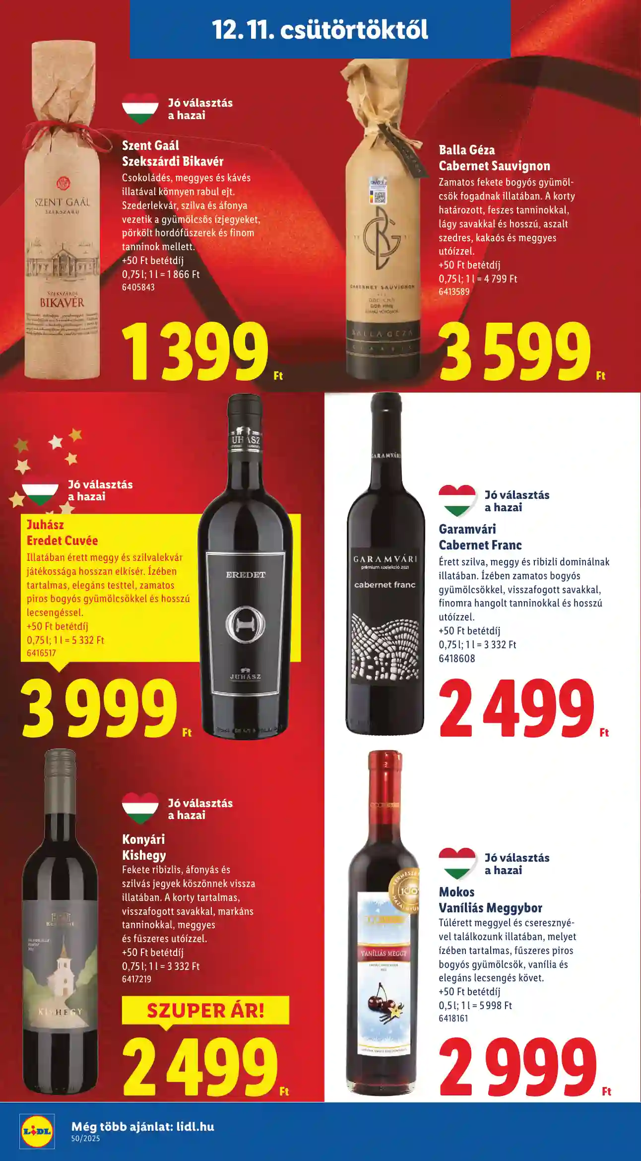 Lidl akciós újság 50. hét (Érvényes 12.11-től) (17 oldal)