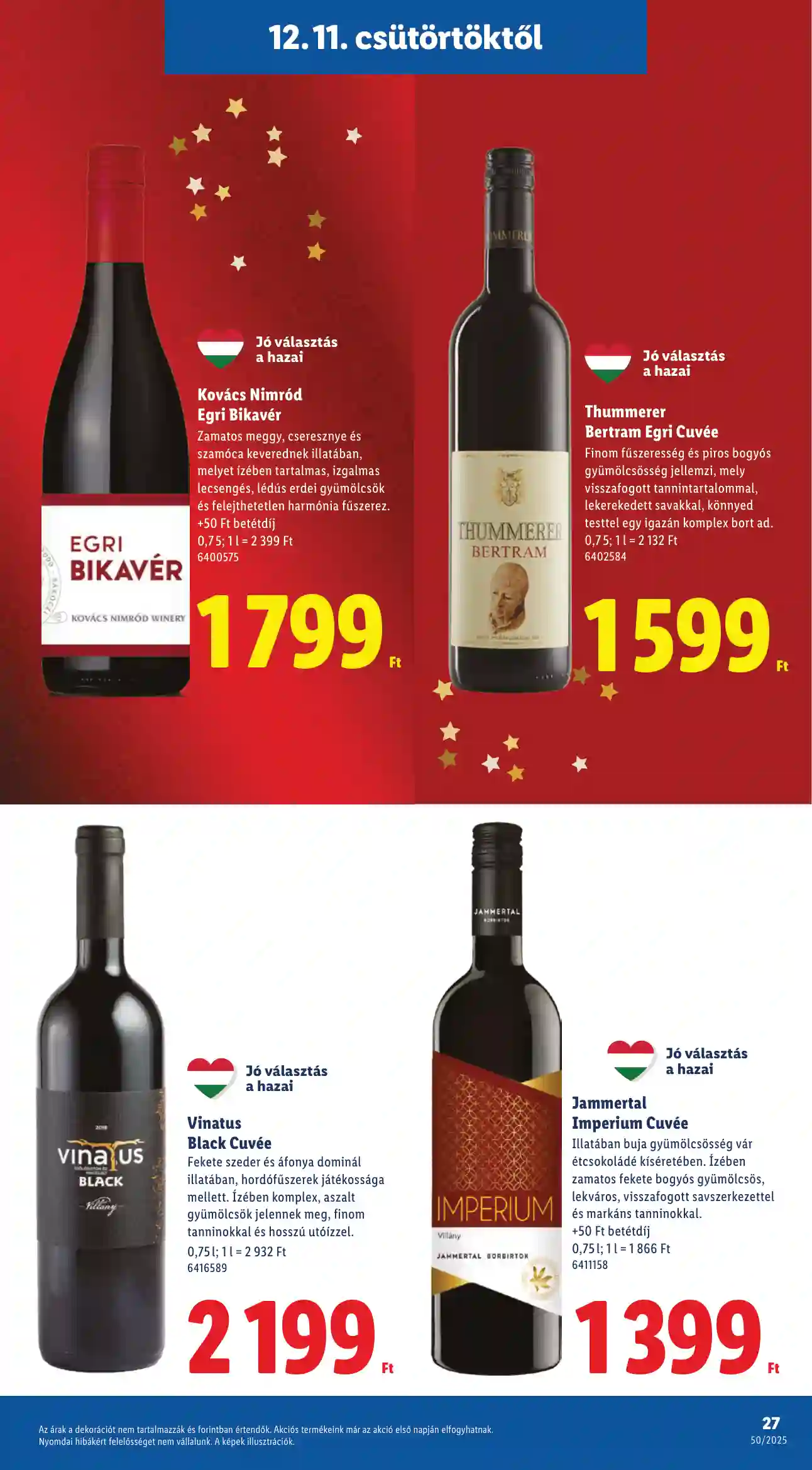 Lidl akciós újság 50. hét (Érvényes 12.11-től) (20 oldal)