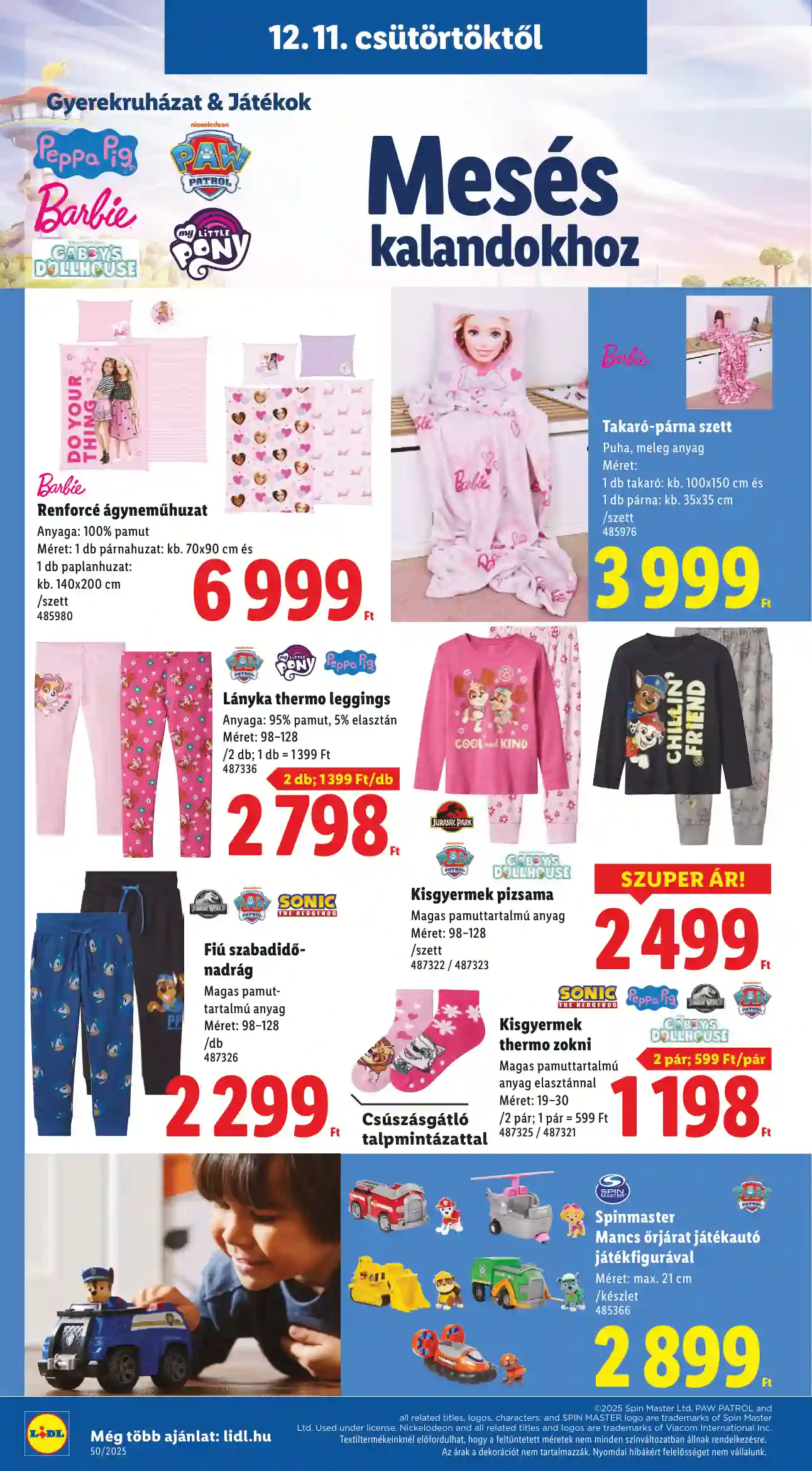 Lidl akciós újság 50. hét (Érvényes 12.11-től) (30 oldal)