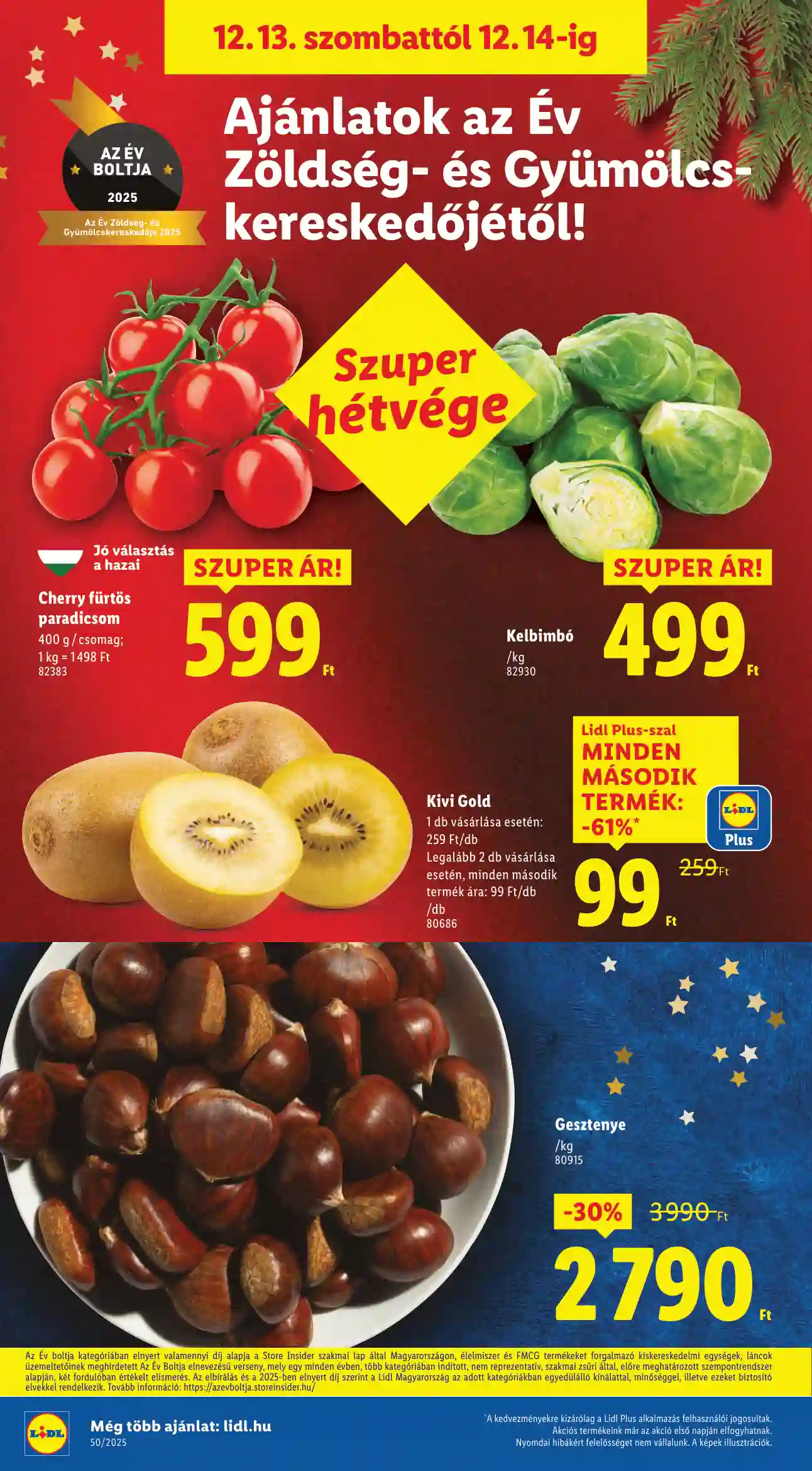 Lidl akciós újság 50. hét (Érvényes 12.11-től) (37 oldal)