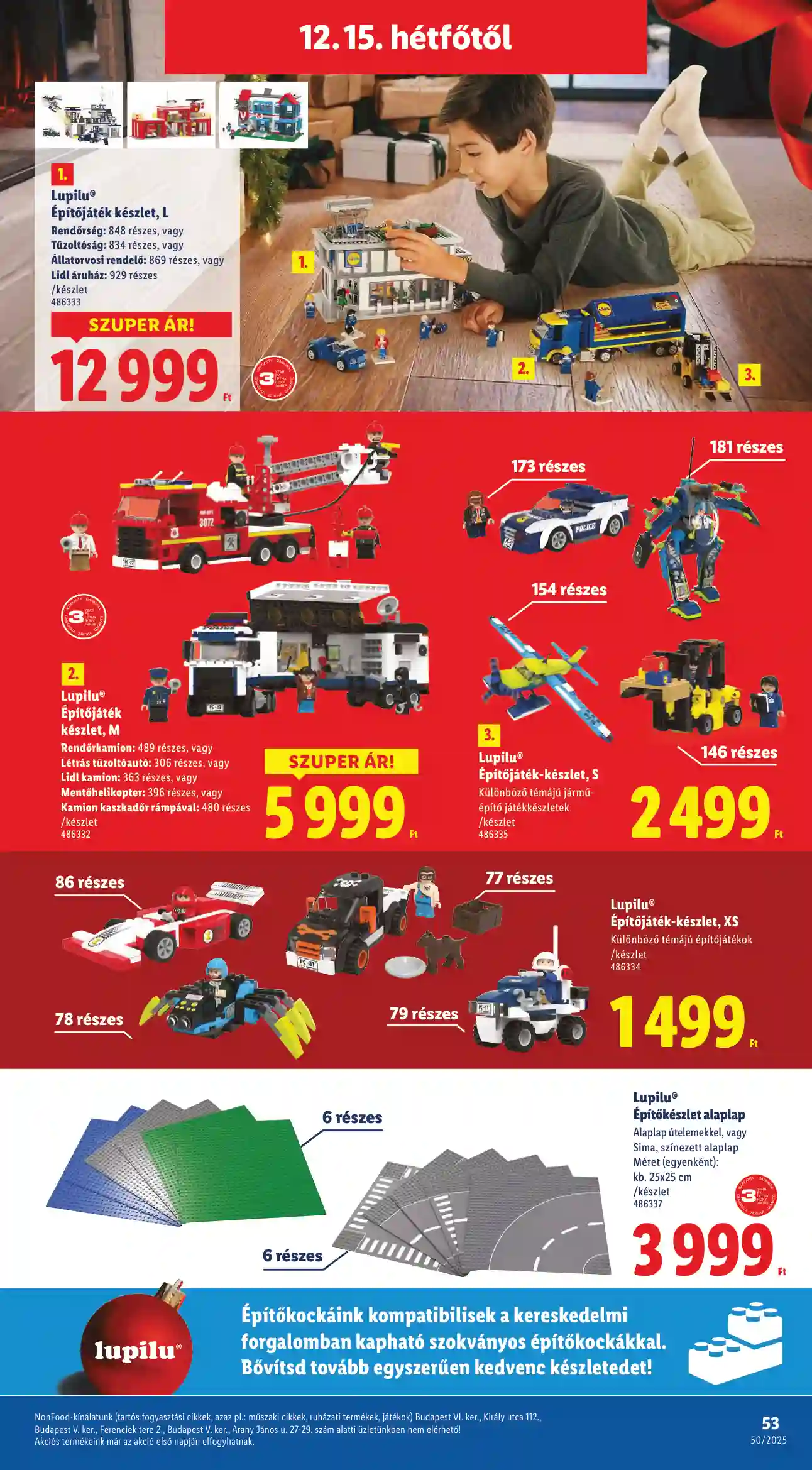 Lidl akciós újság 50. hét (Érvényes 12.11-től) (49 oldal)