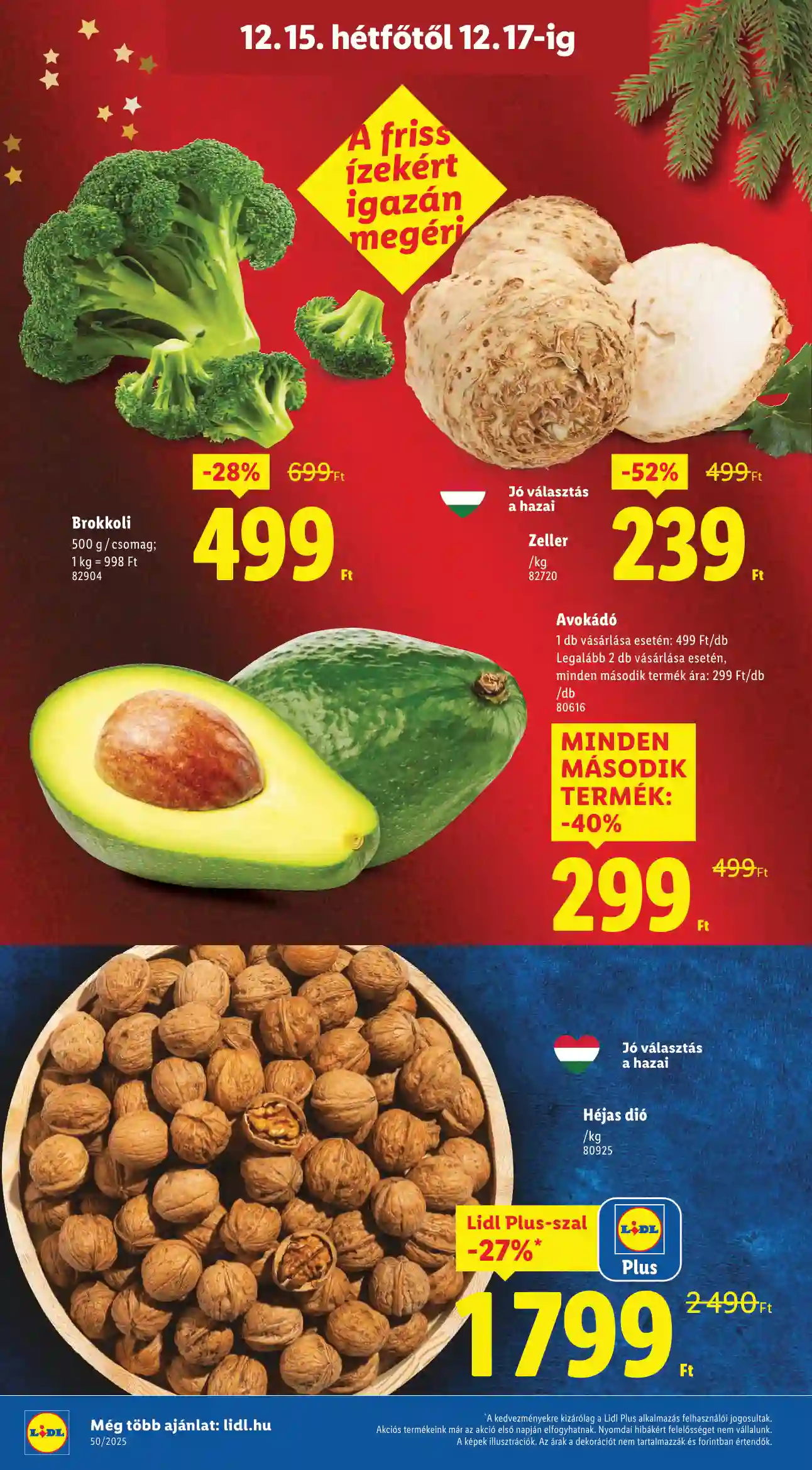 Lidl akciós újság 50. hét (Érvényes 12.11-től) (52 oldal)