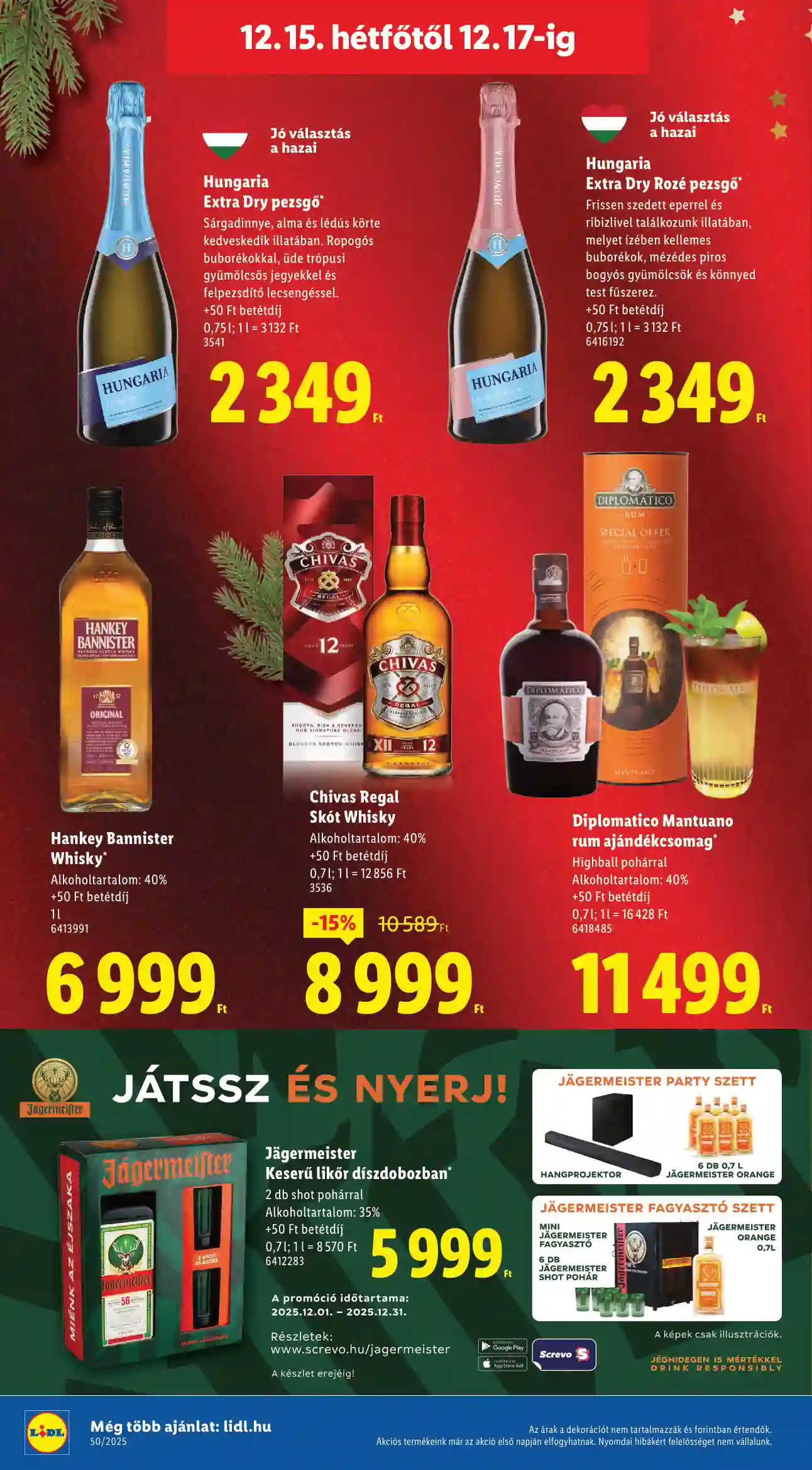 Lidl akciós újság 50. hét (Érvényes 12.11-től) (61 oldal)