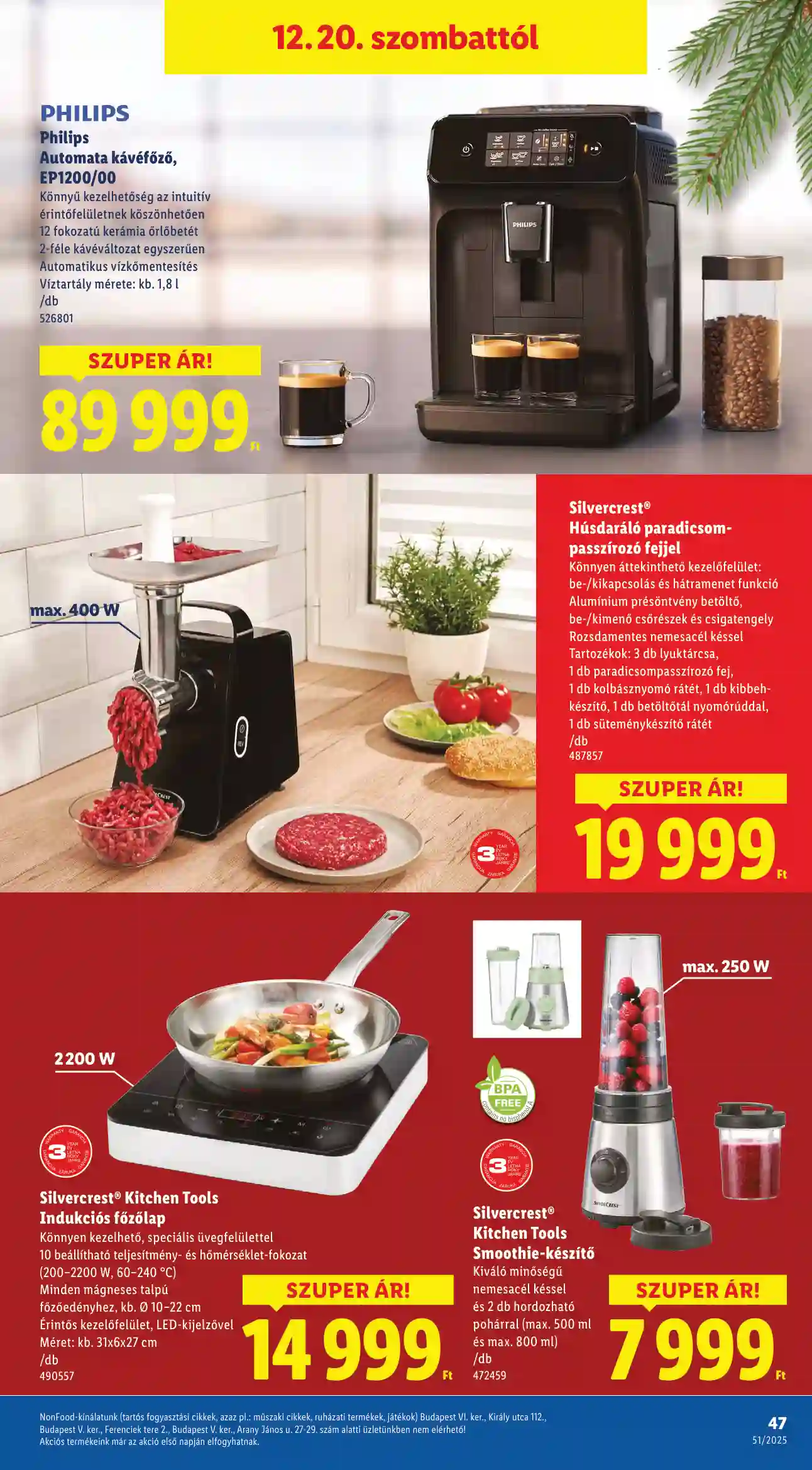 Lidl akciós újság 51. hét (Érvényes 12.18-tól) (42 oldal)
