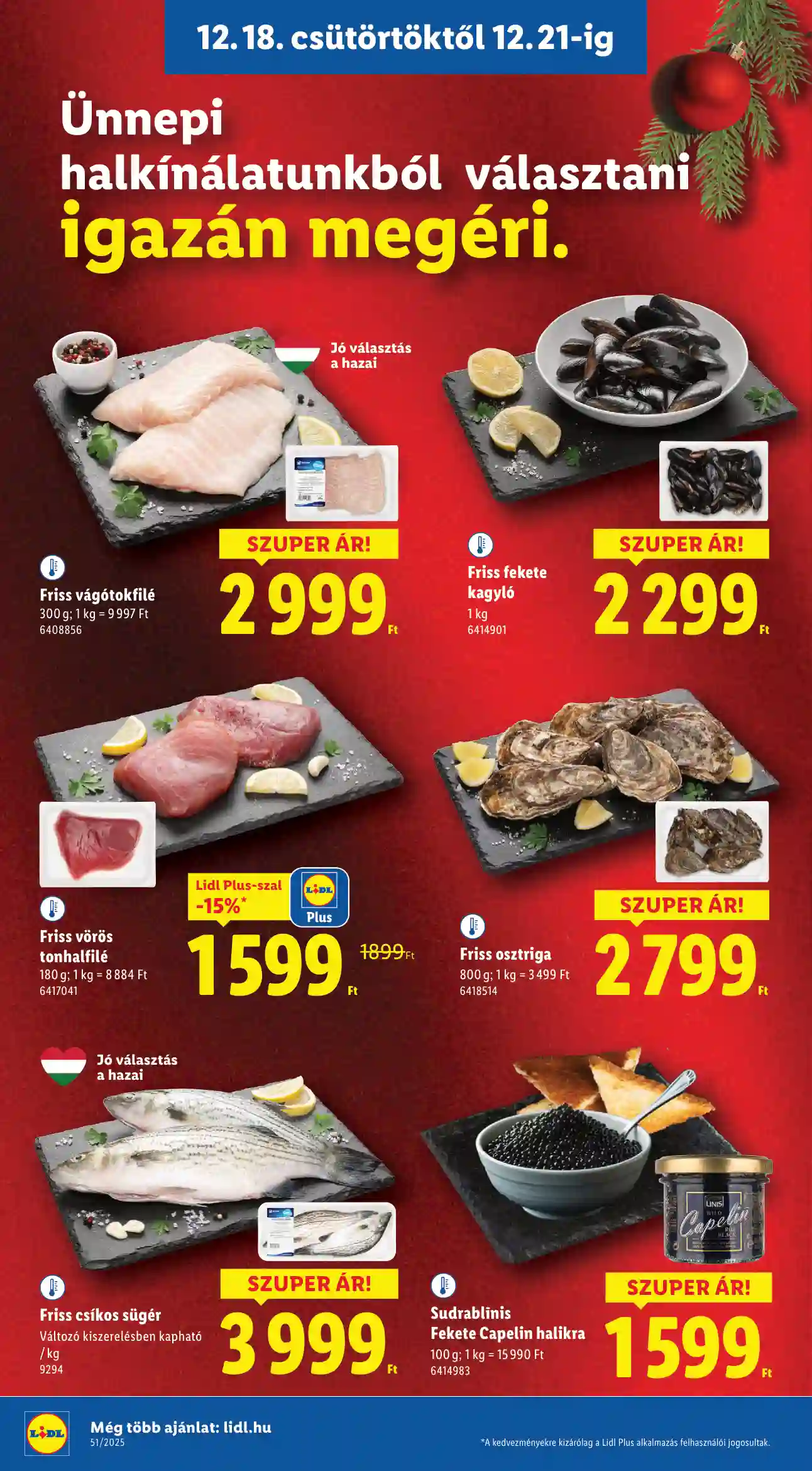 Lidl akciós újság 51. hét (Érvényes 12.18-tól) (46 oldal)