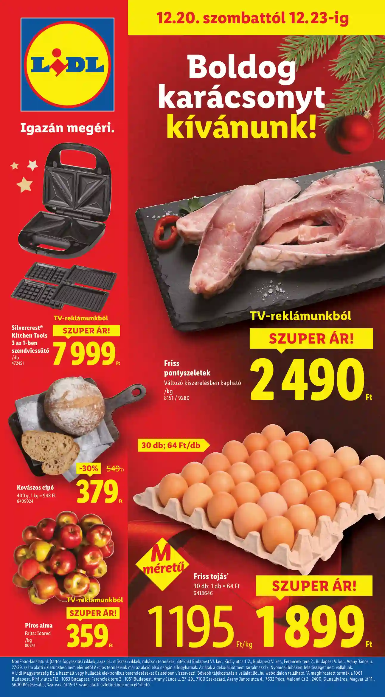Lidl akciós újság 51. hét (Érvényes 12.18-tól) (48 oldal)