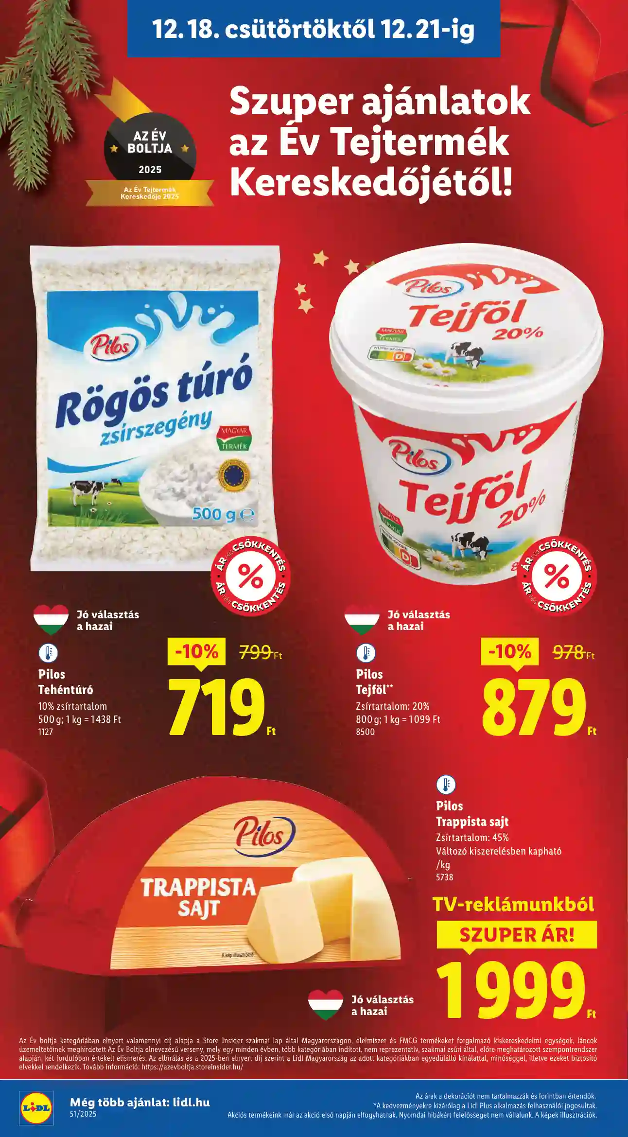 Lidl akciós újság 51. hét (Érvényes 12.18-tól) (52 oldal)