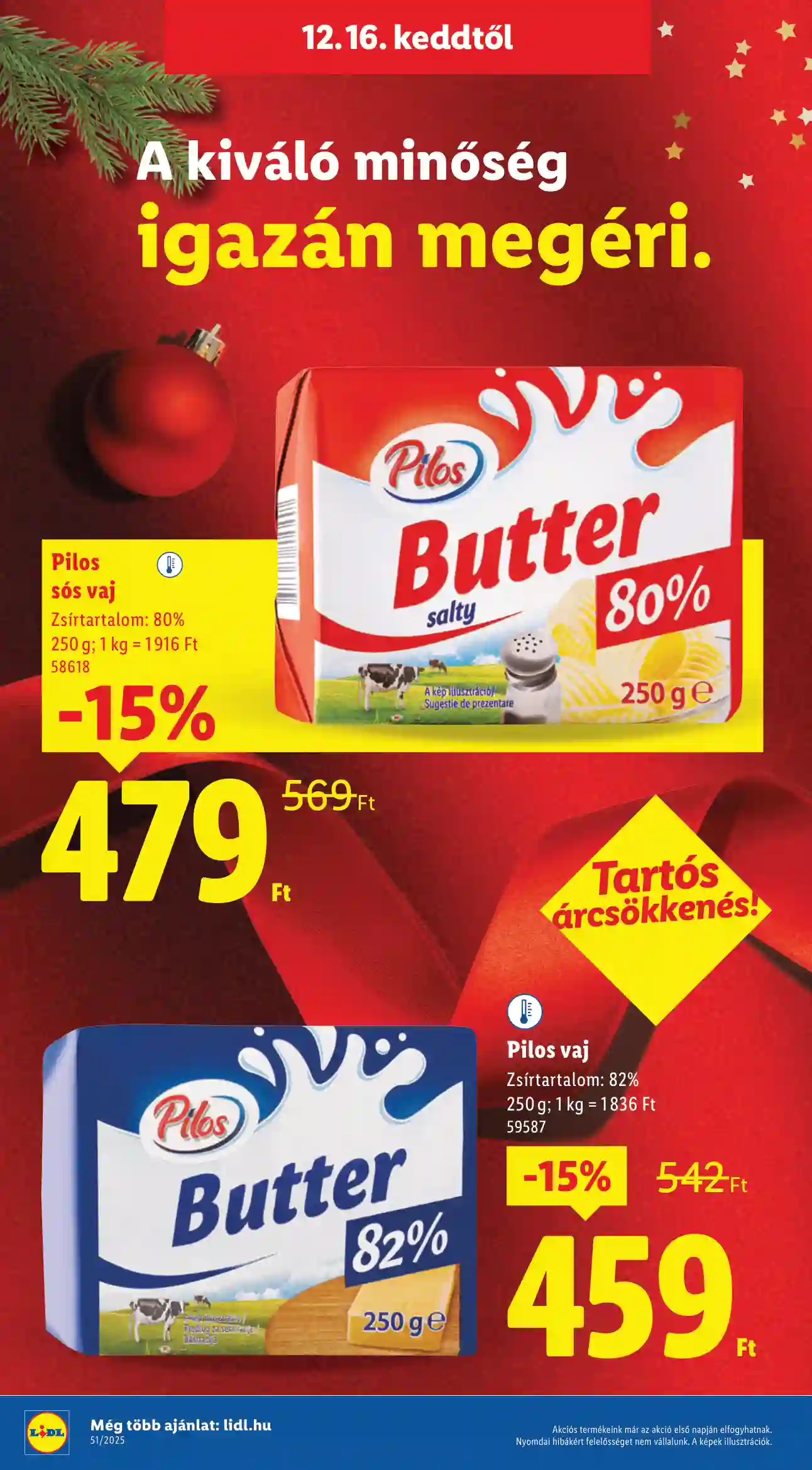 Lidl akciós újság 51. hét (Érvényes 12.18-tól) (2 oldal)
