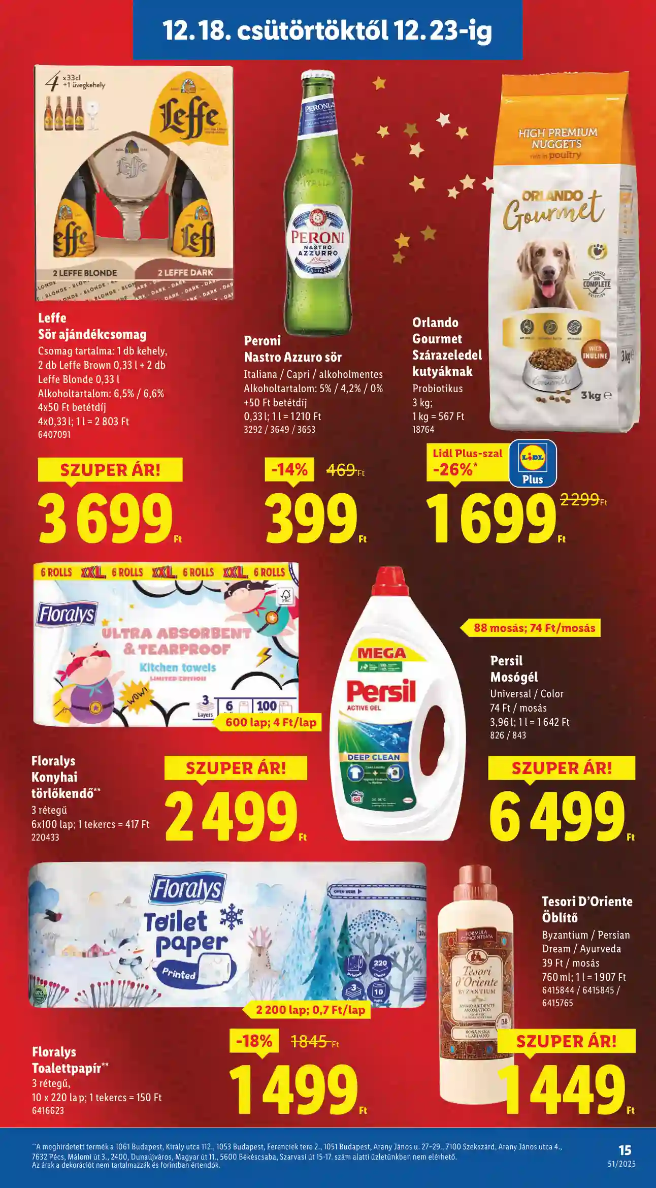 Lidl akciós újság 51. hét (Érvényes 12.18-tól) (7 oldal)