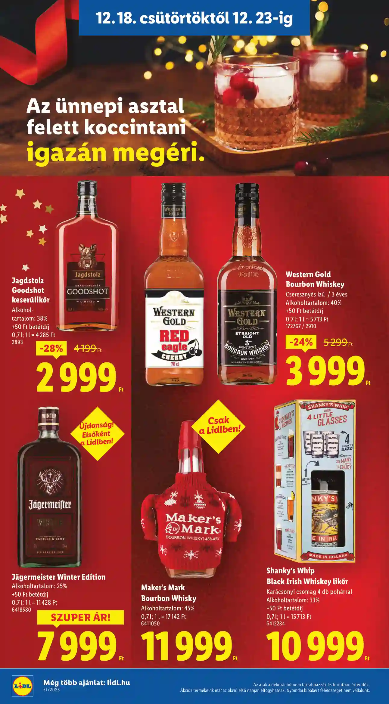 Lidl akciós újság 51. hét (Érvényes 12.18-tól) (12 oldal)