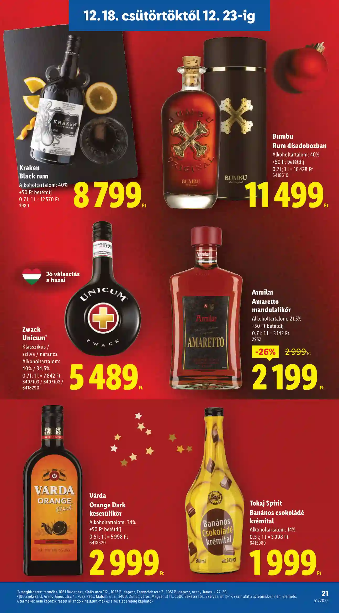 Lidl akciós újság 51. hét (Érvényes 12.18-tól) (14 oldal)