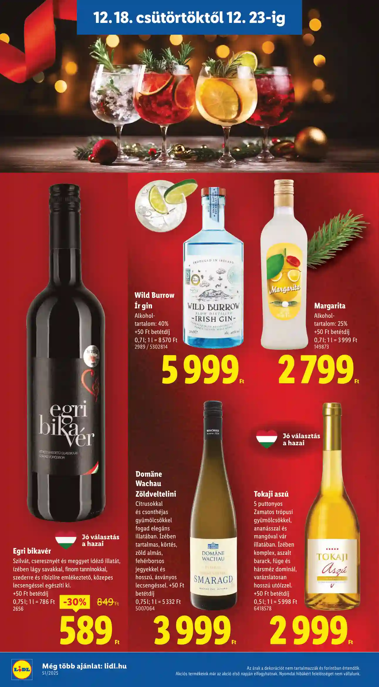 Lidl akciós újság 51. hét (Érvényes 12.18-tól) (15 oldal)