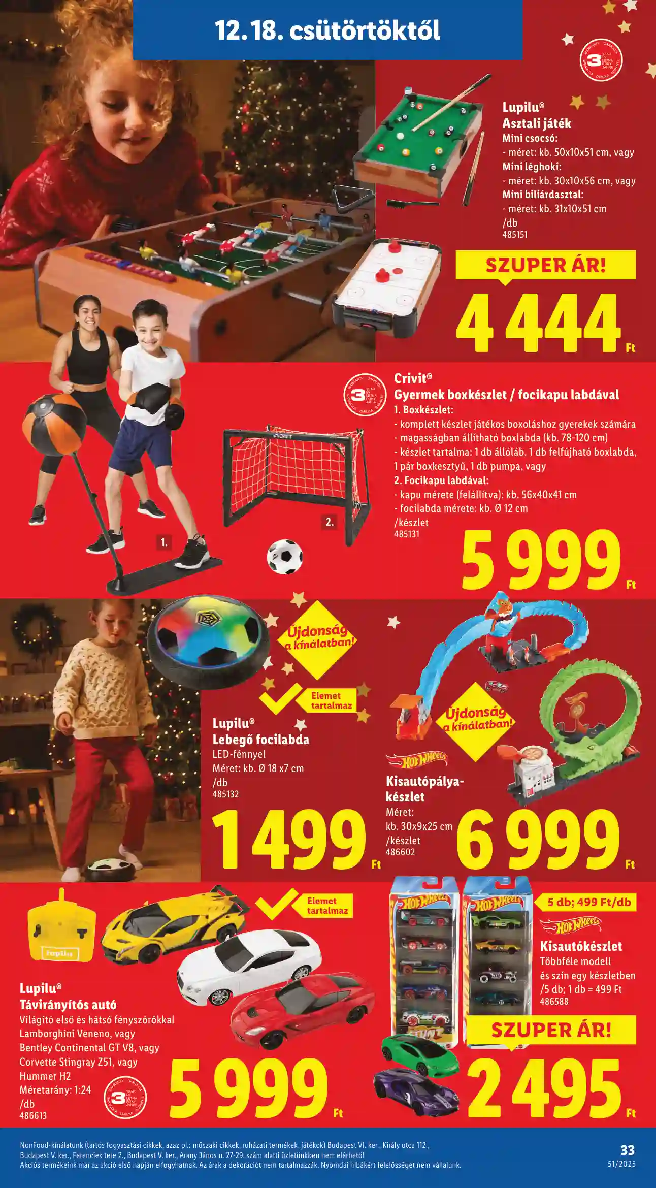 Lidl akciós újság 51. hét (Érvényes 12.18-tól) (27 oldal)