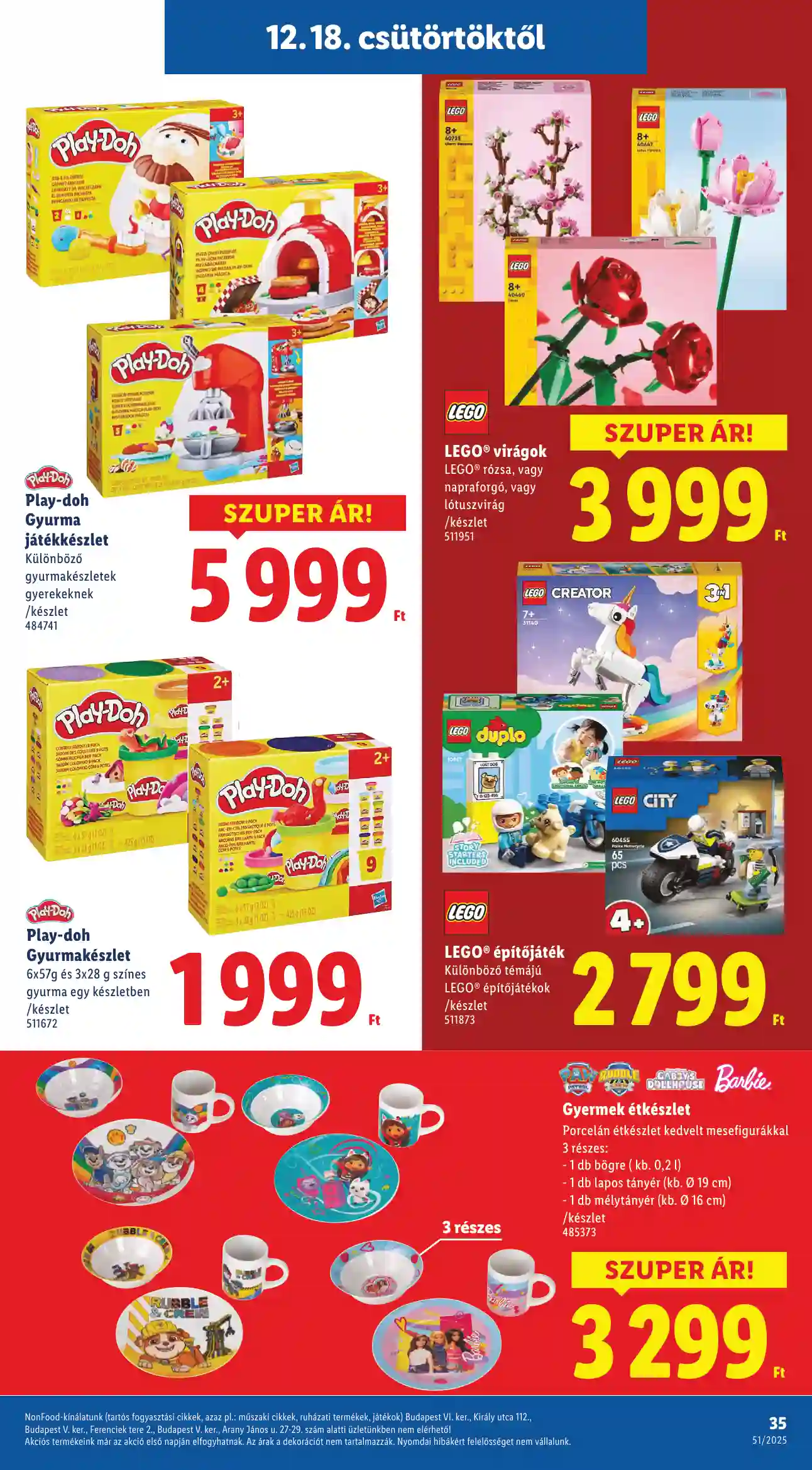 Lidl akciós újság 51. hét (Érvényes 12.18-tól) (29 oldal)
