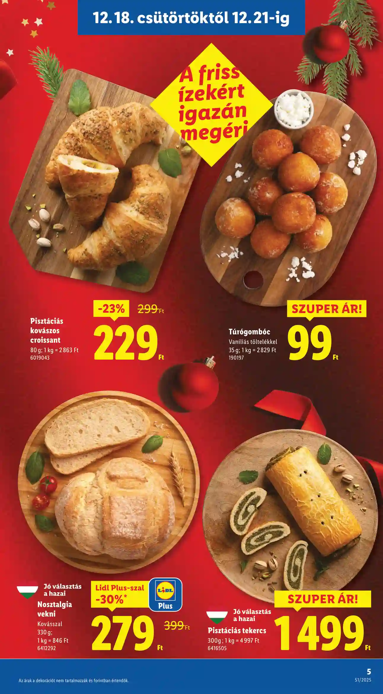 Lidl akciós újság 51. hét (Érvényes 12.18-tól) (35 oldal)