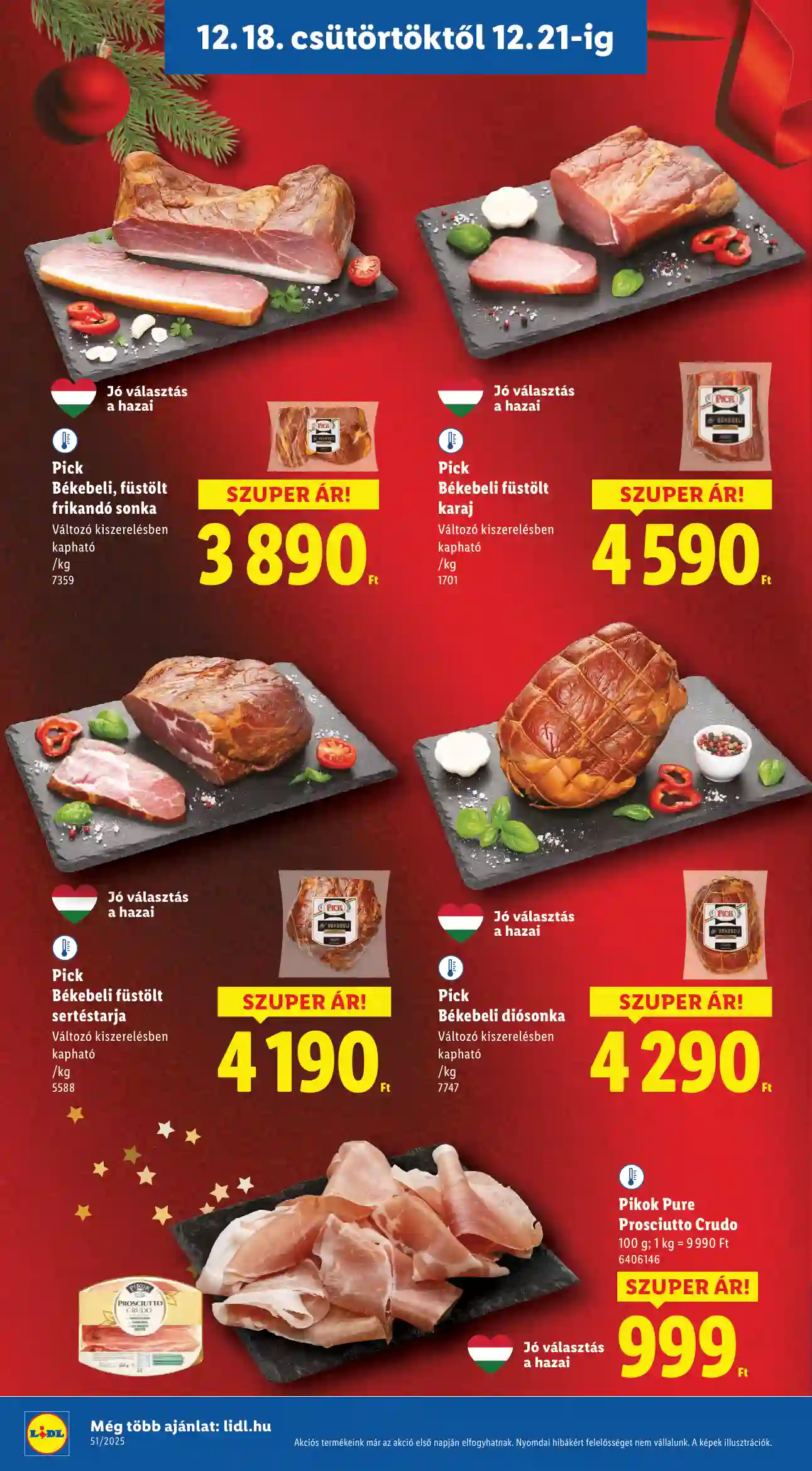 Lidl akciós újság 51. hét (Érvényes 12.18-tól) (50 oldal)