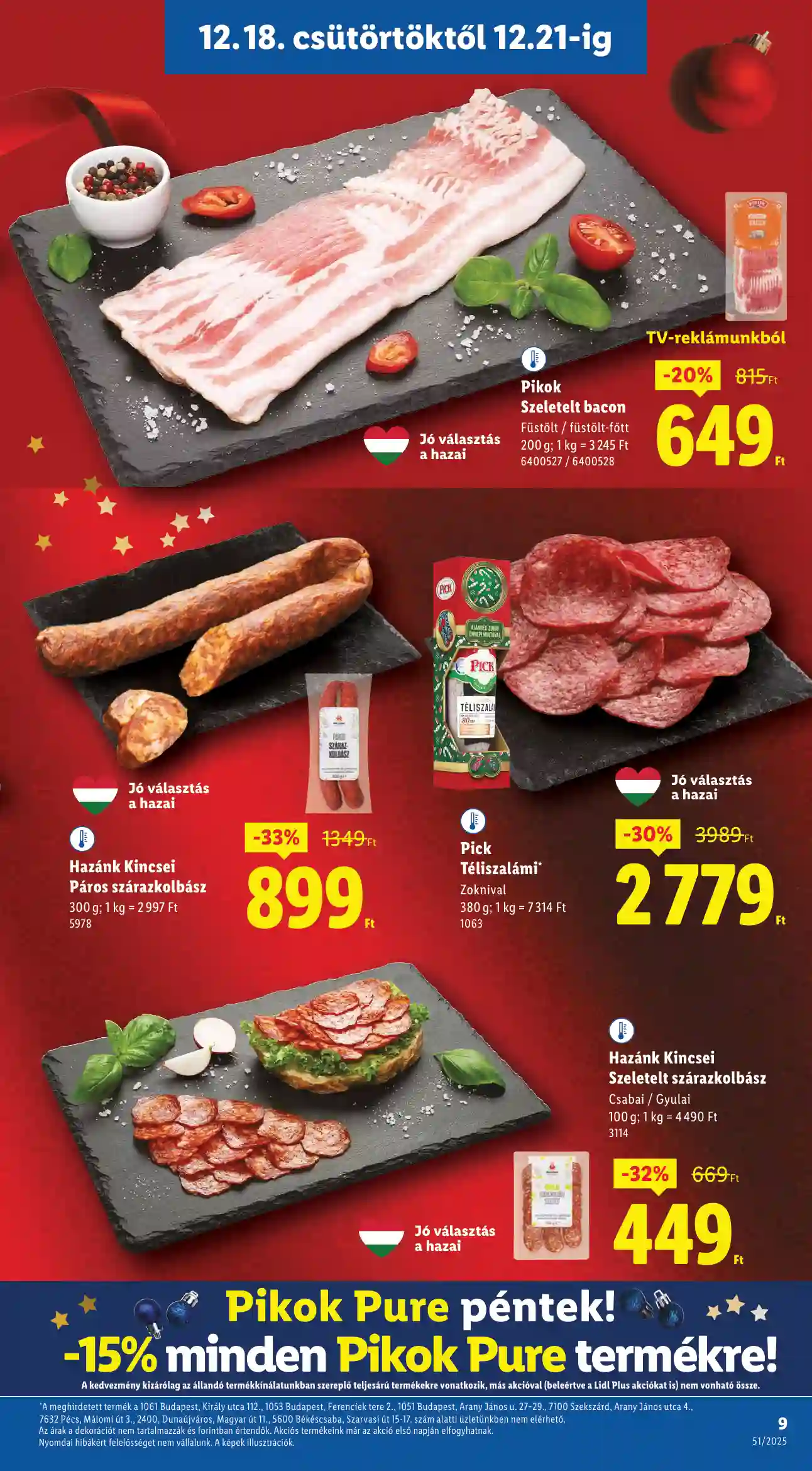 Lidl akciós újság 51. hét (Érvényes 12.18-tól) (51 oldal)