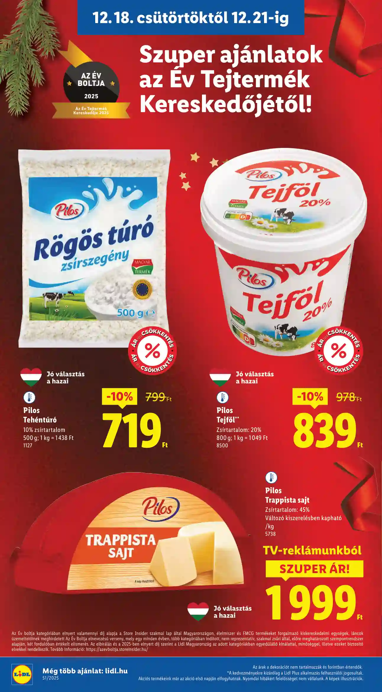 Lidl akciós újság 51. hét (Érvényes 12.18-tól) (52 oldal)