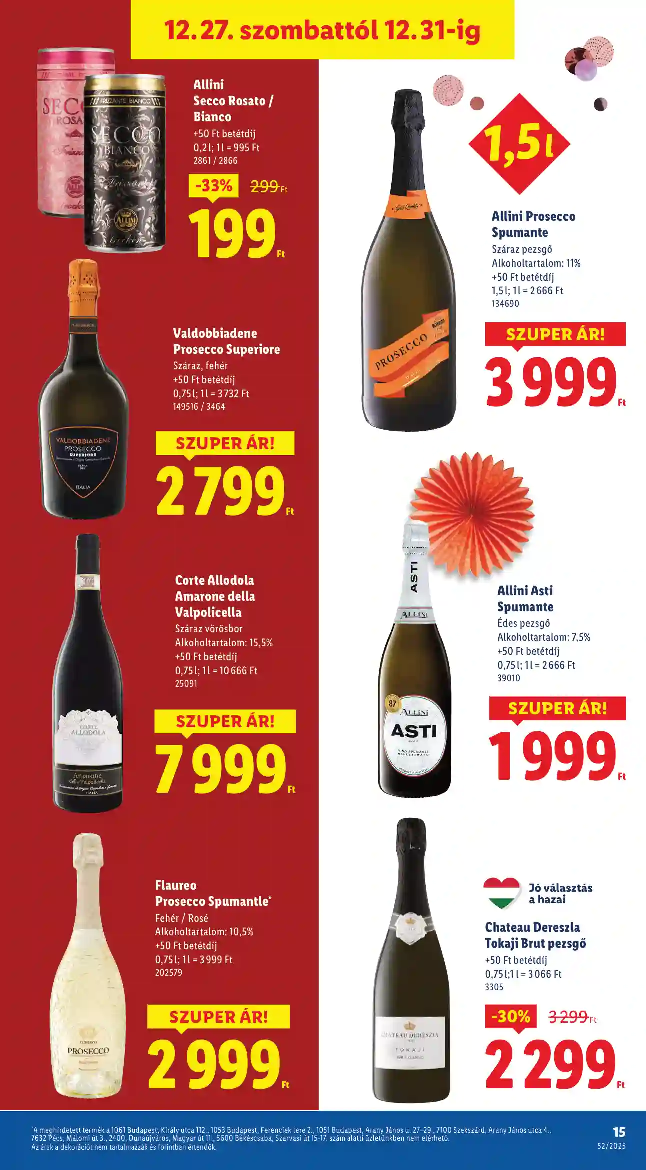 Lidl akciós újság 52. hét (Érvényes 12.27-től) (7 oldal)