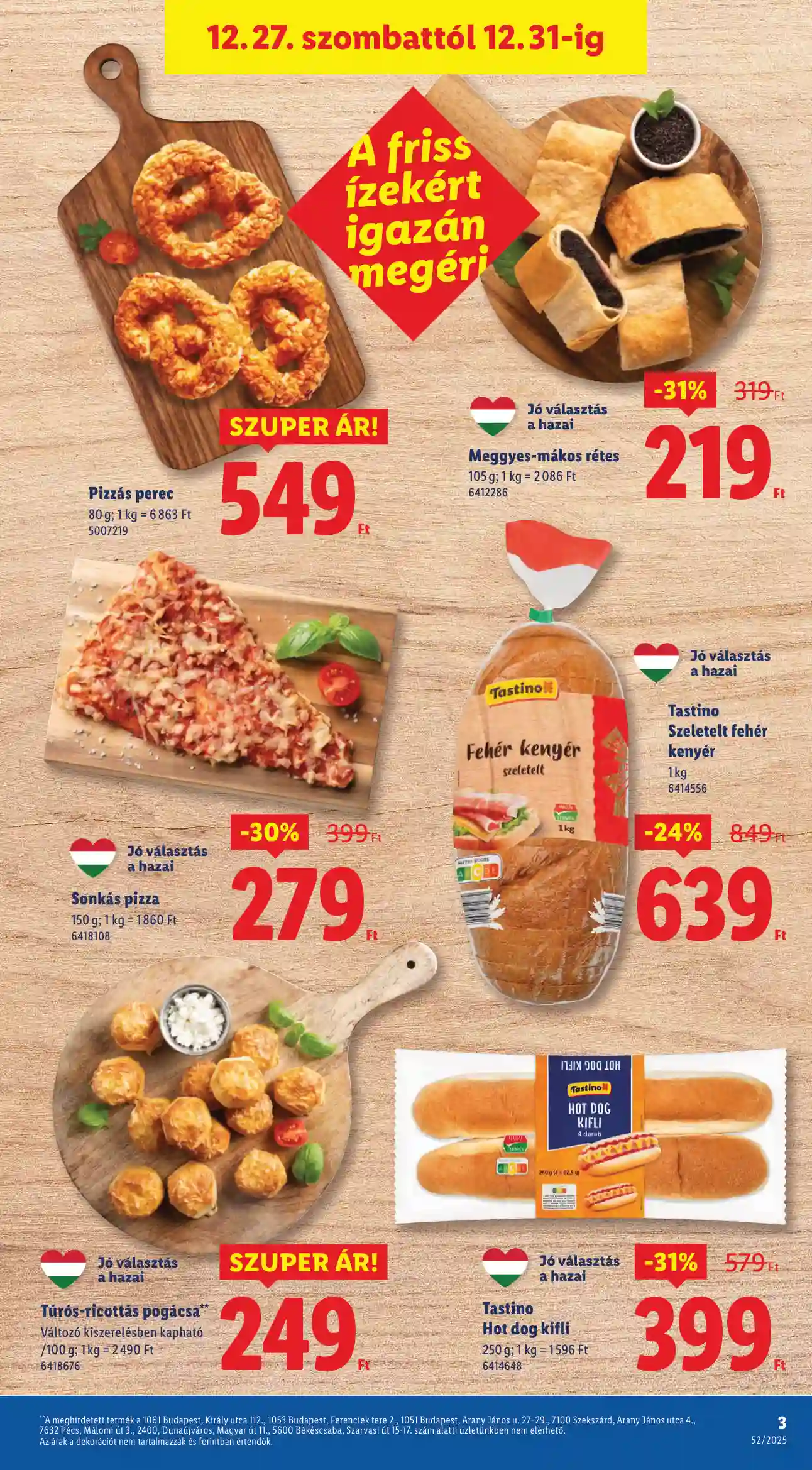 Lidl akciós újság 52. hét (Érvényes 12.27-től) (13 oldal)