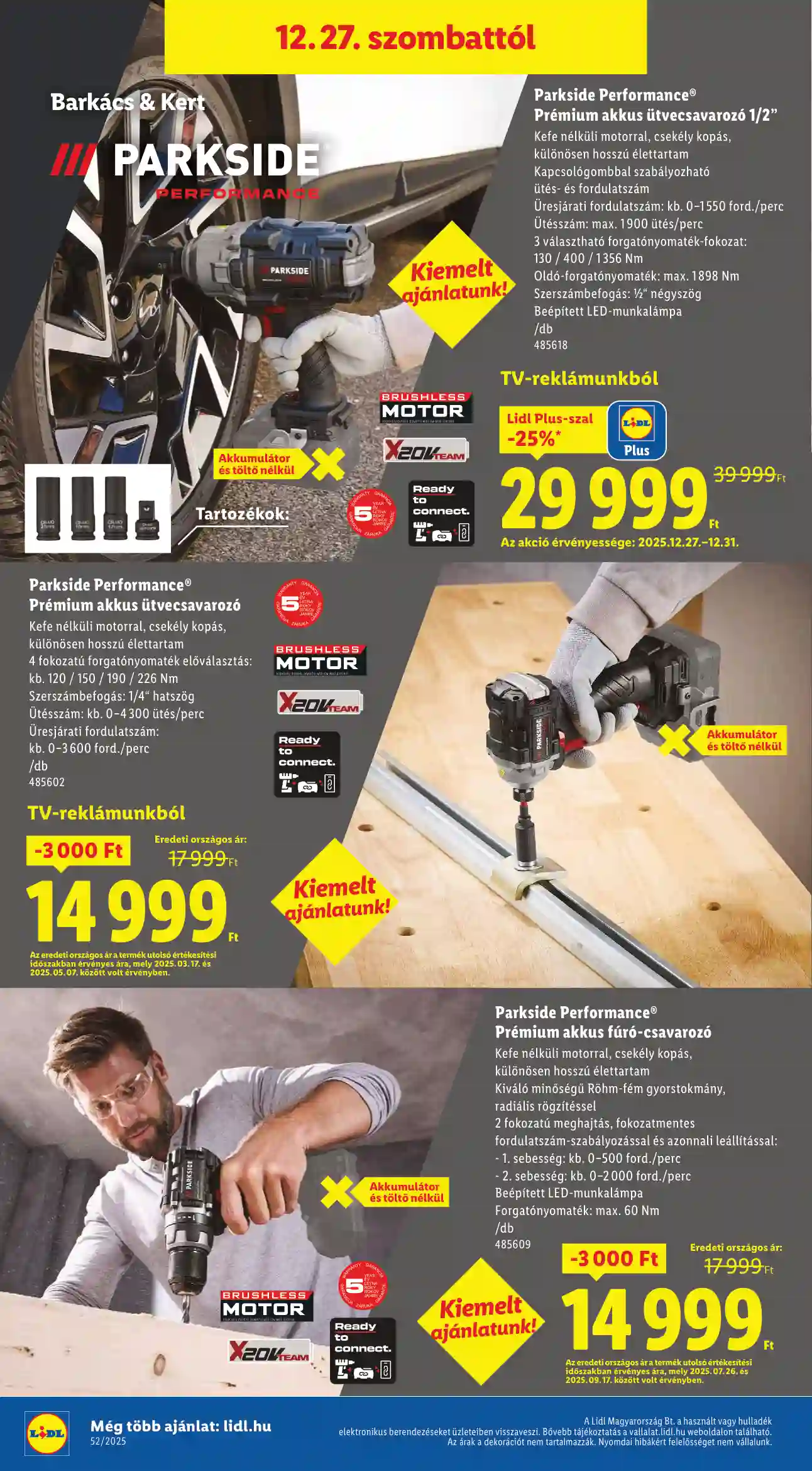 Lidl akciós újság 52. hét (Érvényes 12.27-től) (21 oldal)