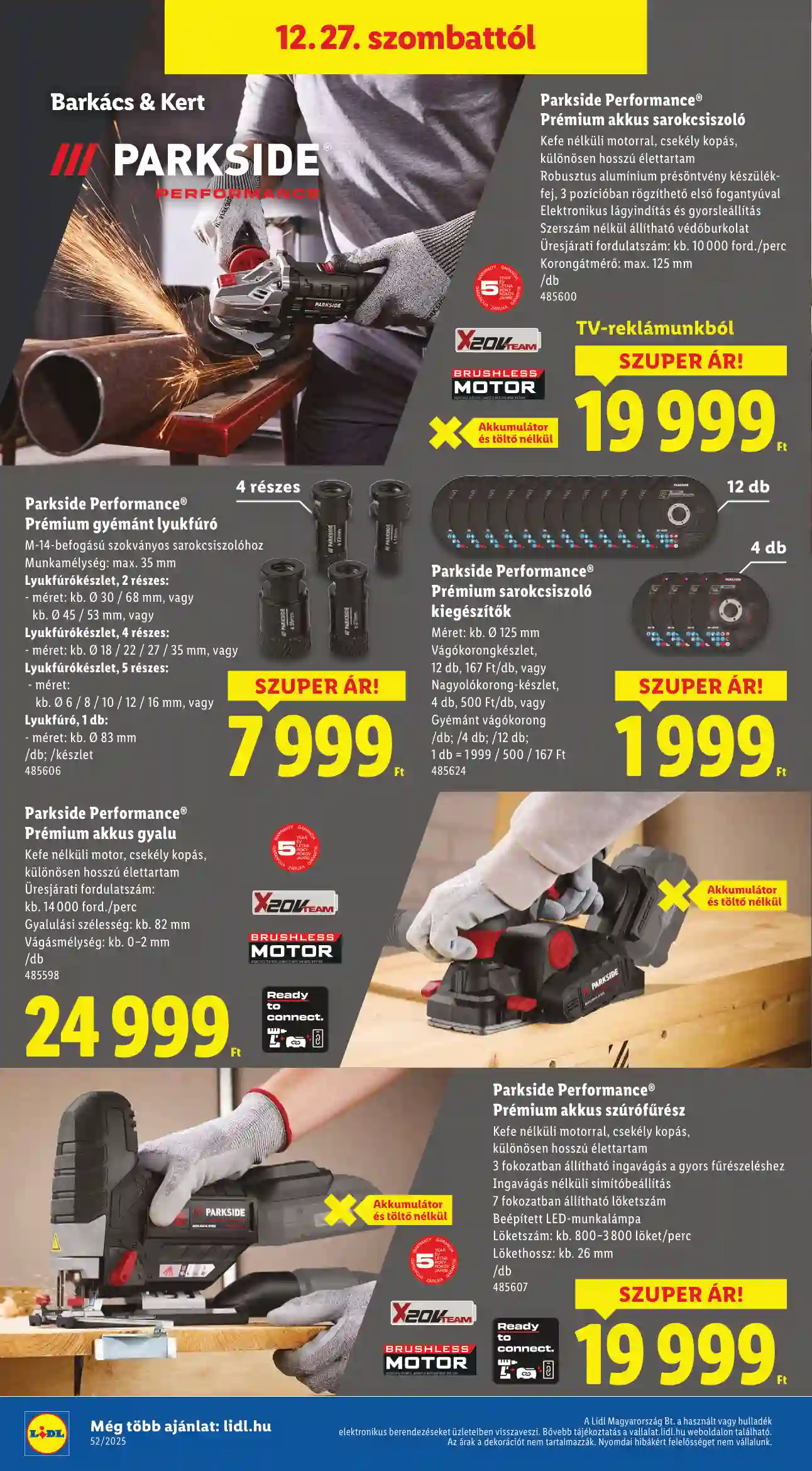 Lidl akciós újság 52. hét (Érvényes 12.27-től) (23 oldal)