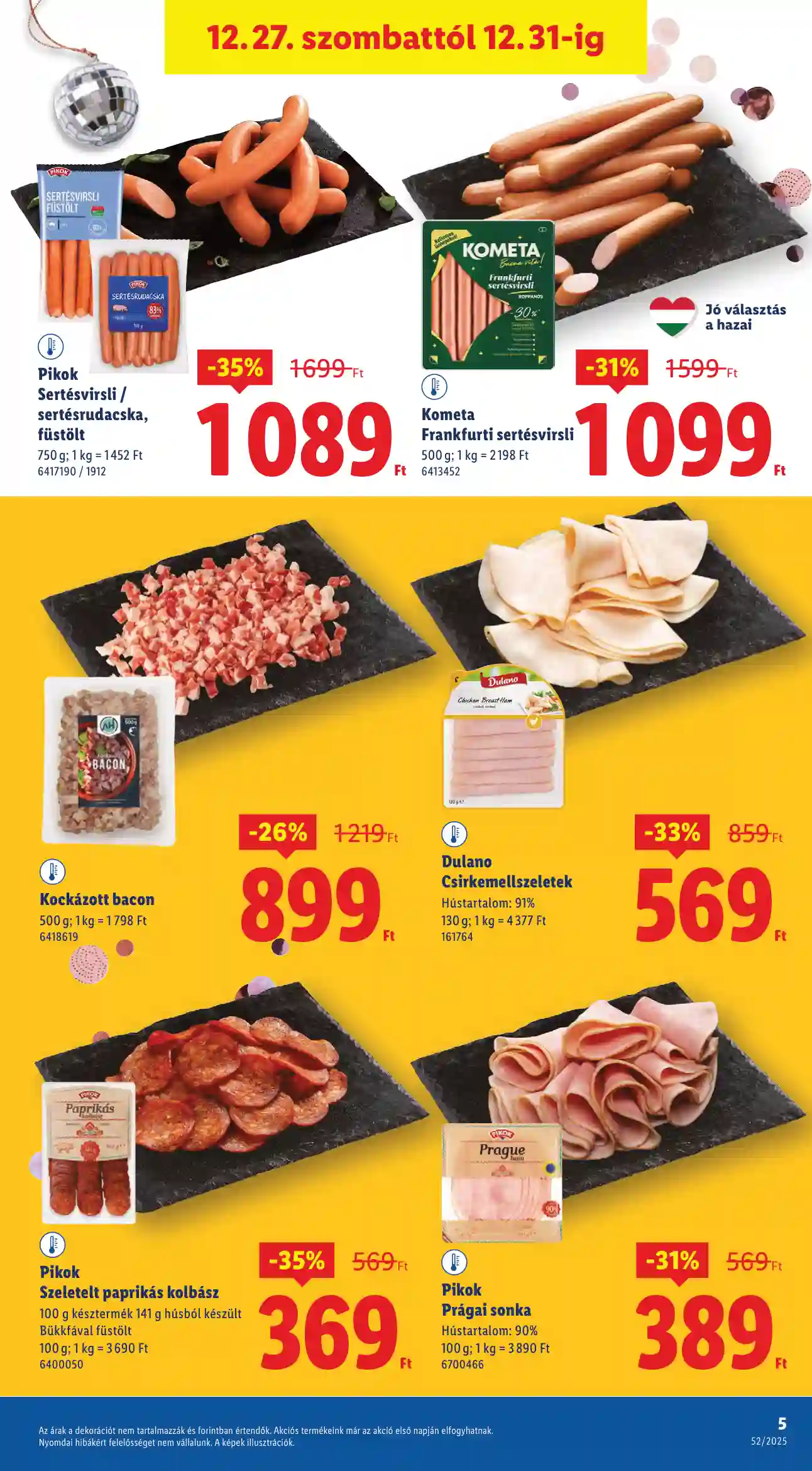 Lidl akciós újság 52. hét (Érvényes 12.27-től) (35 oldal)