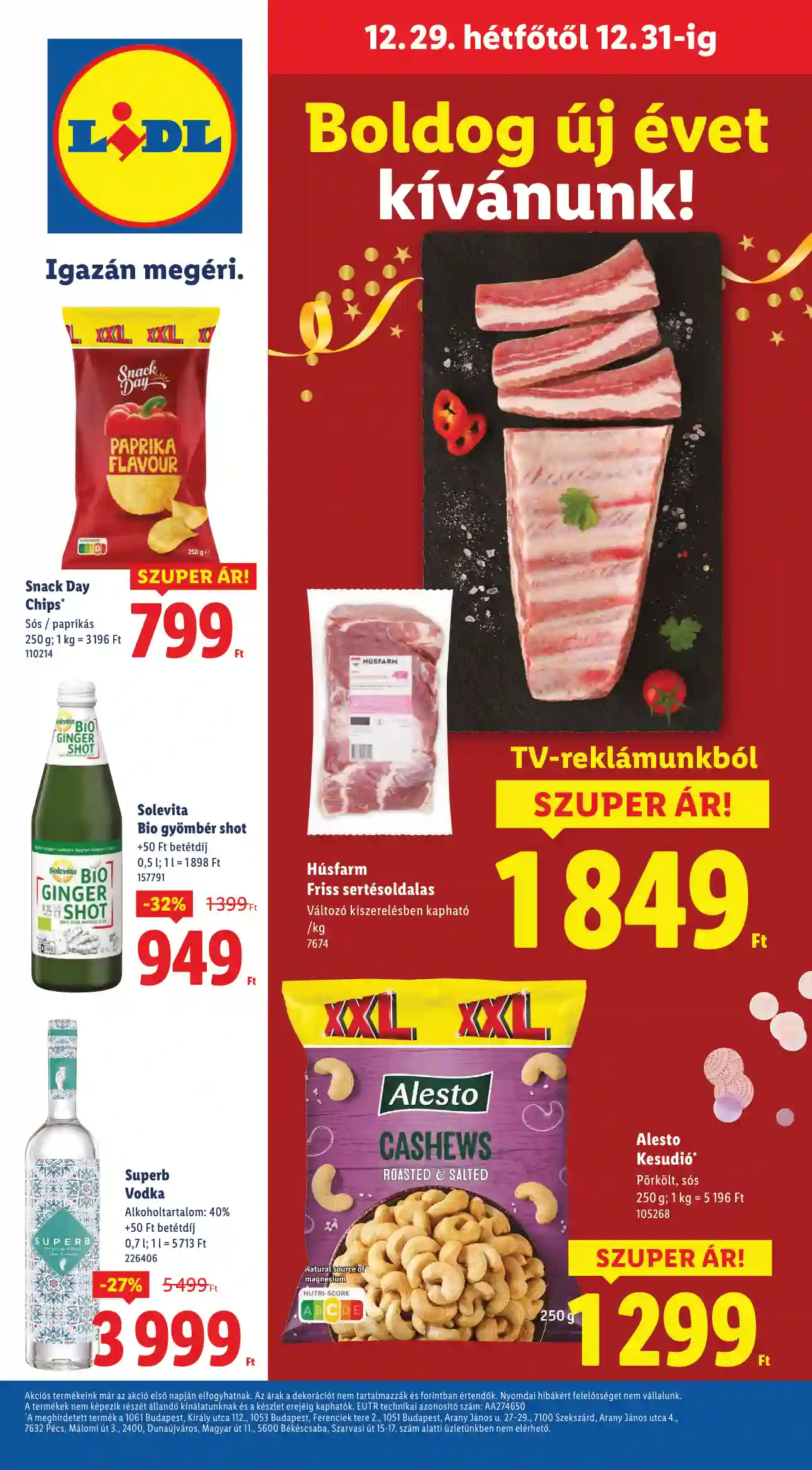 Lidl akciós újság 52. hét (Érvényes 12.27-től) (43 oldal)