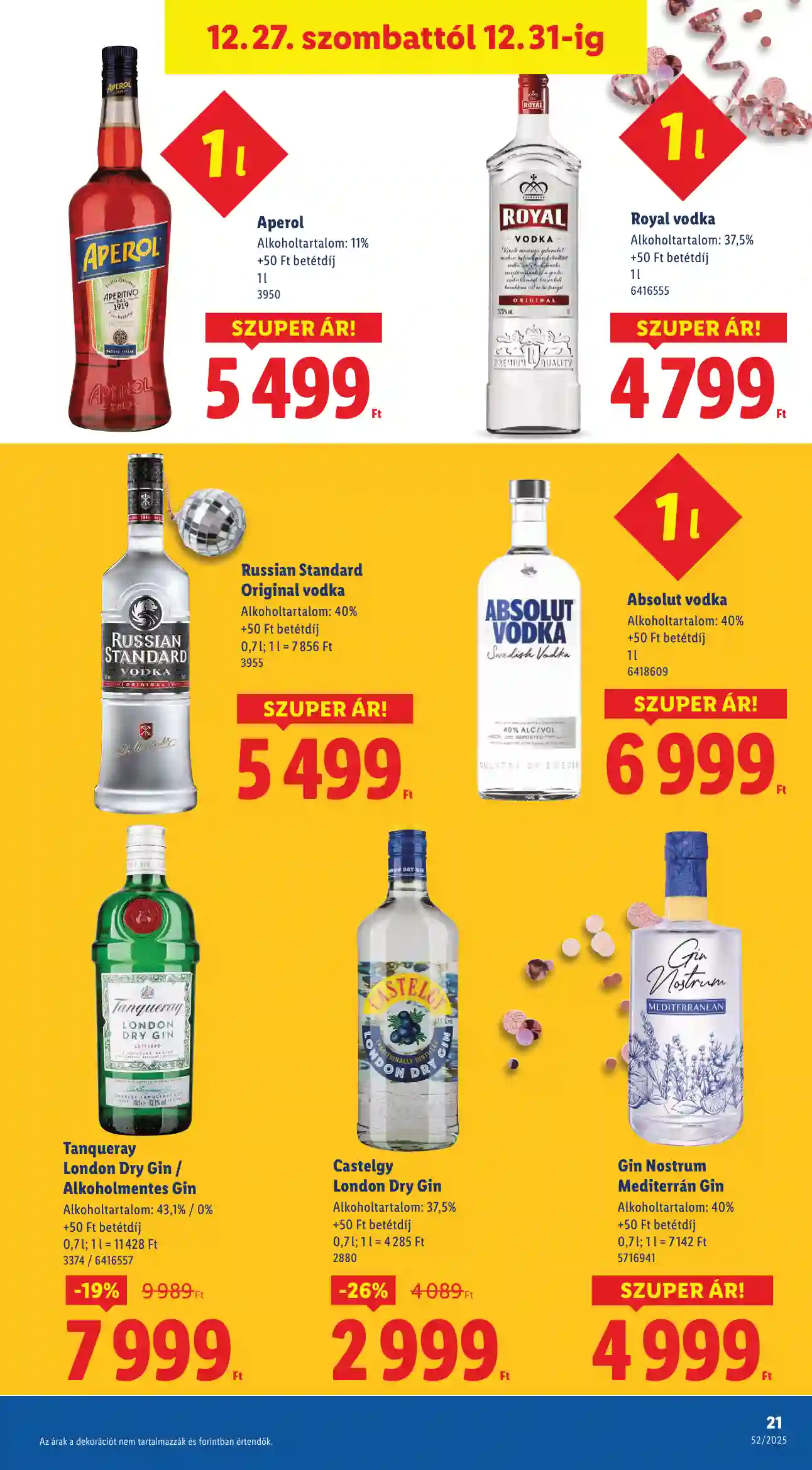 Lidl akciós újság 52. hét (Érvényes 12.27-től) (14 oldal)