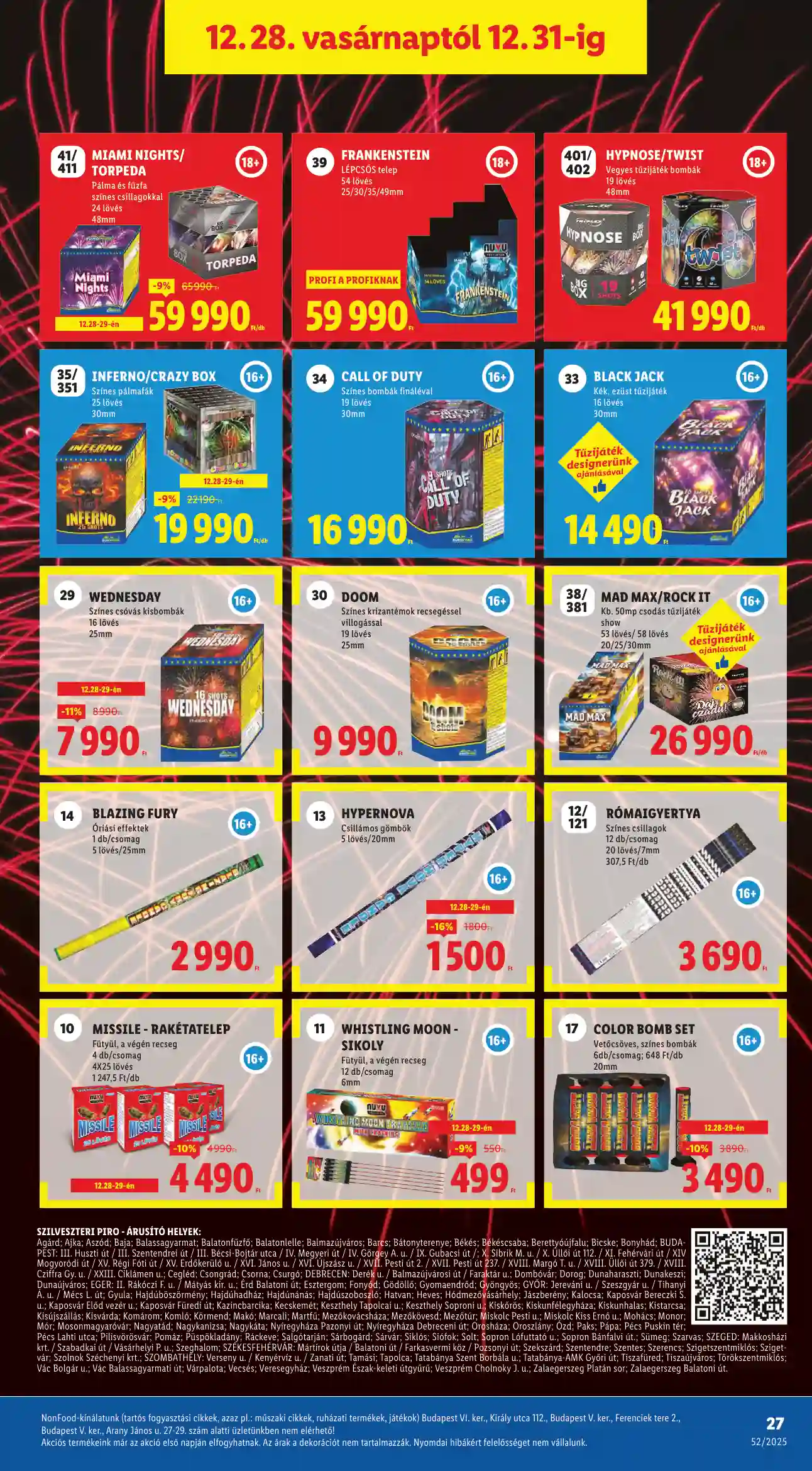 Lidl akciós újság 52. hét (Érvényes 12.27-től) (20 oldal)