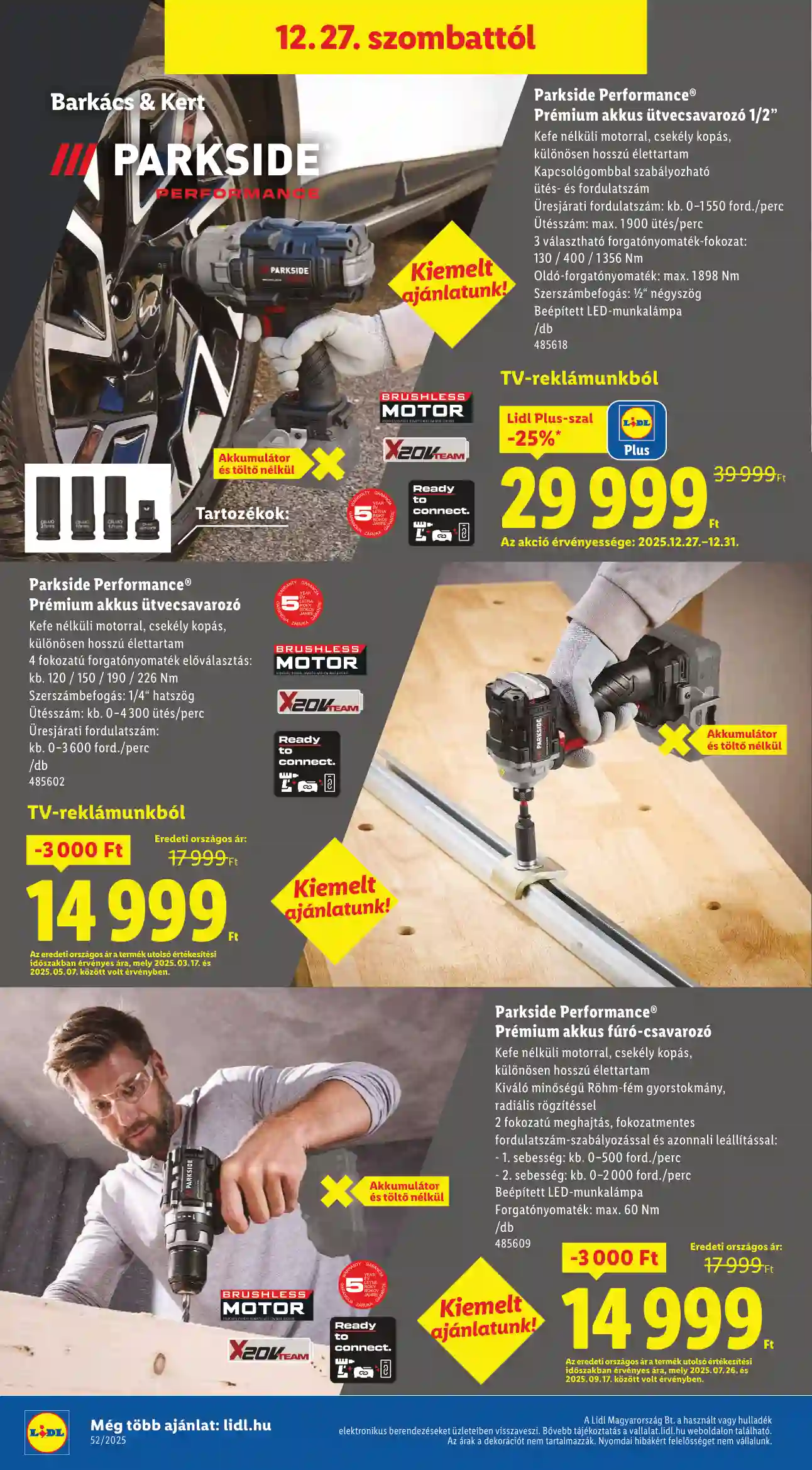 Lidl akciós újság 52. hét (Érvényes 12.27-től) (23 oldal)