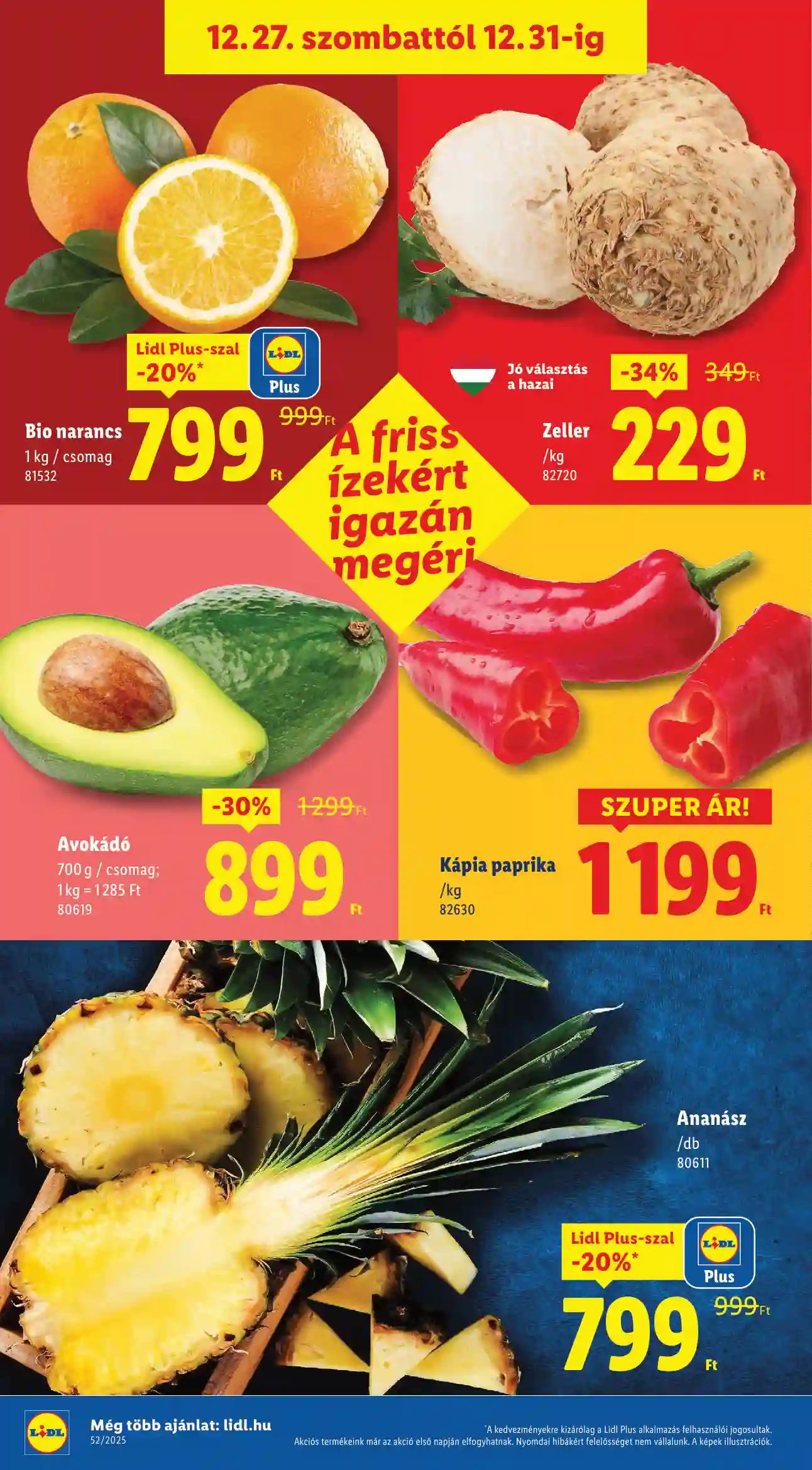 Lidl akciós újság 52. hét (Érvényes 12.27-től) (24 oldal)